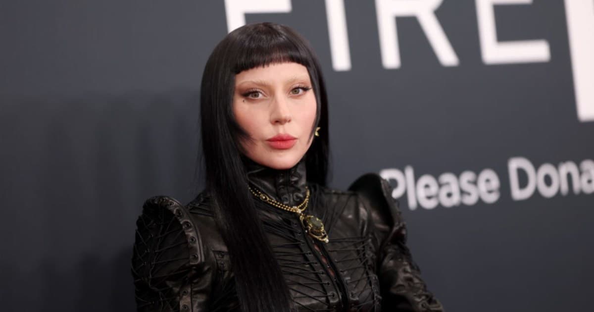 Lady Gaga Becomes Zendaya in Fully Sheer Alexander McQueen Dress