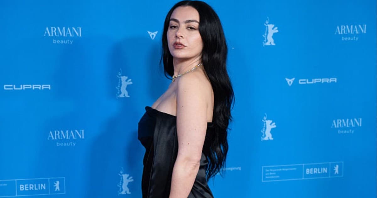 Charli XCX Dons Dior Haute Couture Coat as Micro Minidress for Vogue