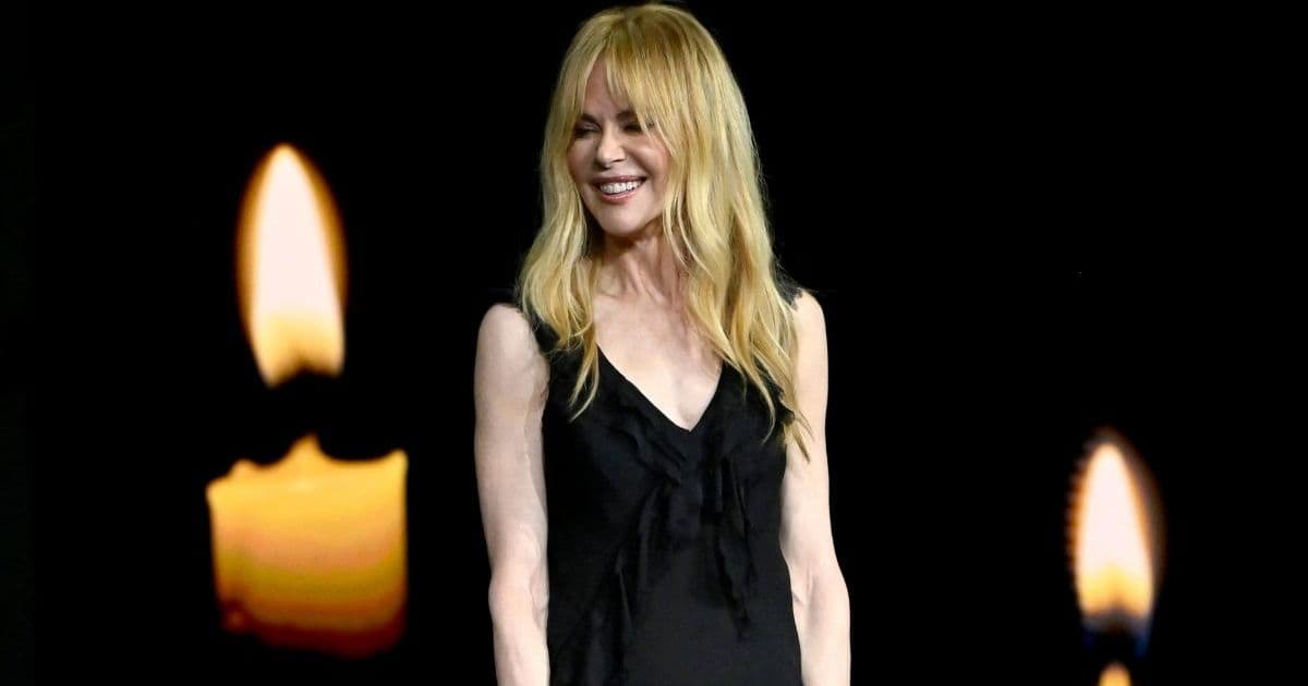 Nicole Kidman’s Carolina Herrera Micro Minidress Is Fully See-Through