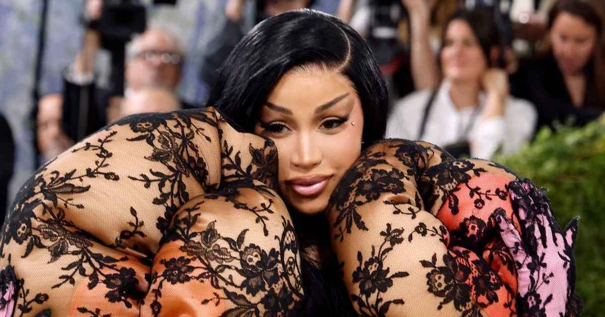 Cardi B Gets Cheeky in Micro Miniskirt That Is as Short as It Gets