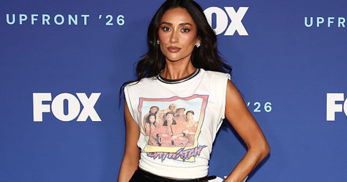 Shay Mitchell’s Slinky Tom Ford Skirt Features a Massive Waist Cutout
