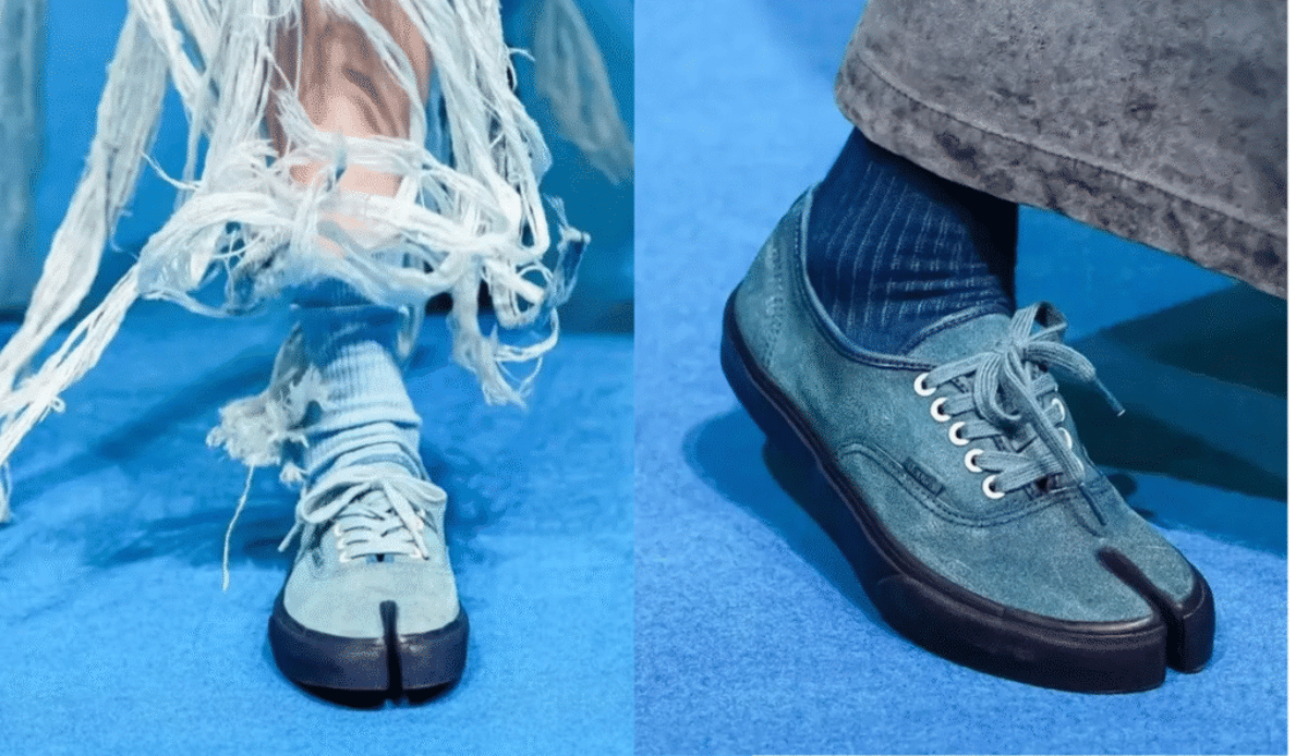 A Japanese Denim Brand Gave the Vans Authentic a Jika-Tabi Makeover
