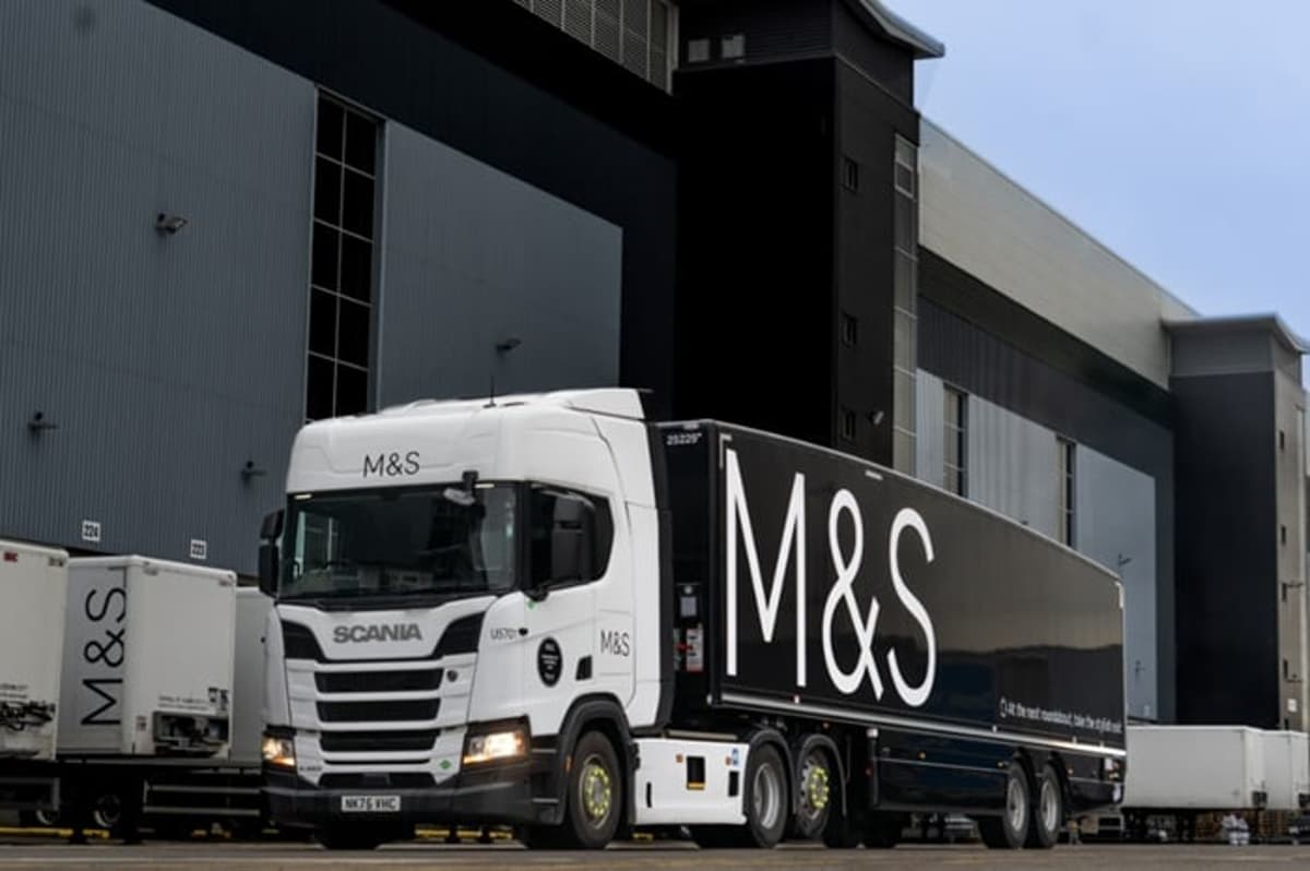 M&S to Expand Low Emission Heavy Goods Vehicle Fleet