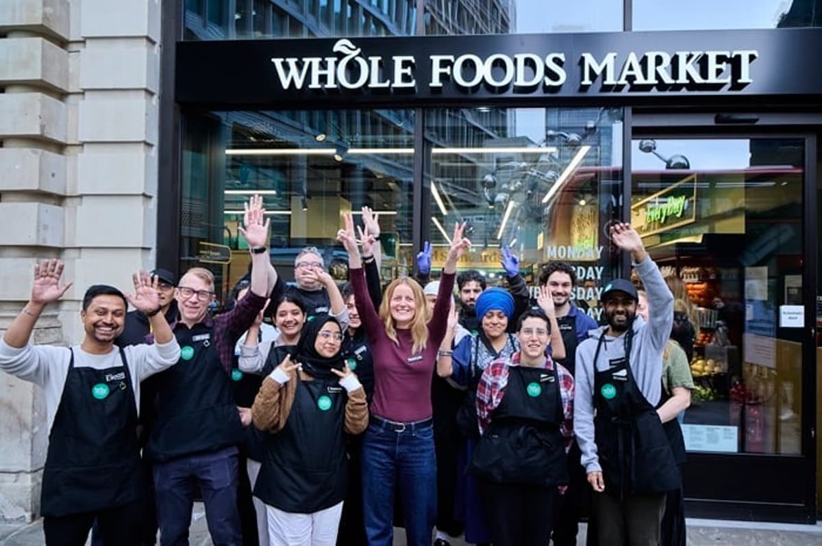 Whole Foods Market Opens Liverpool Street Store as Part of London Growth Plan