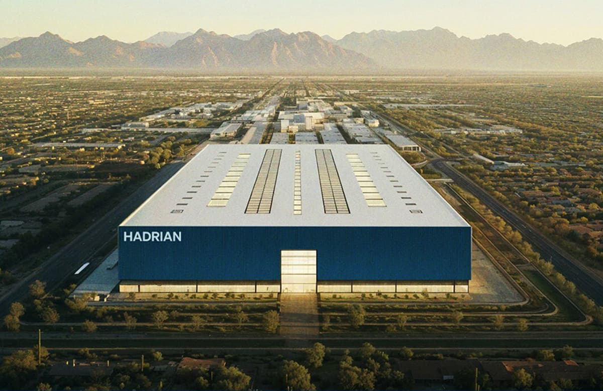 Hadrian Raises Funding for Automated Manufacturing, Bringing Valuation to $1.6B