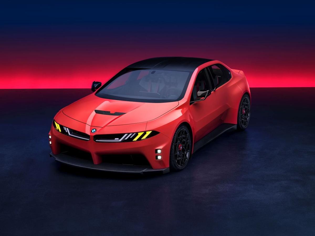 BMW M Concept Neue Klasse Previews the Next-Gen M3, but It’s All-Electric