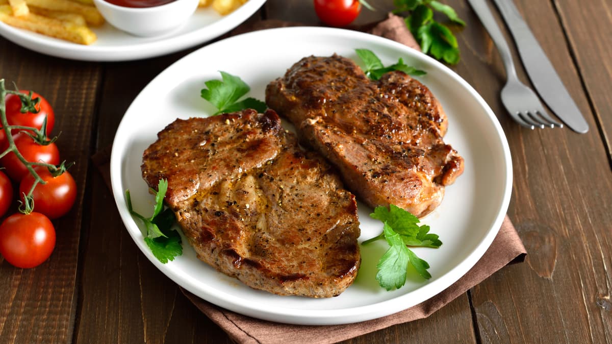 For Perfectly Cooked Pork Steak, Always Use This Cooking Method