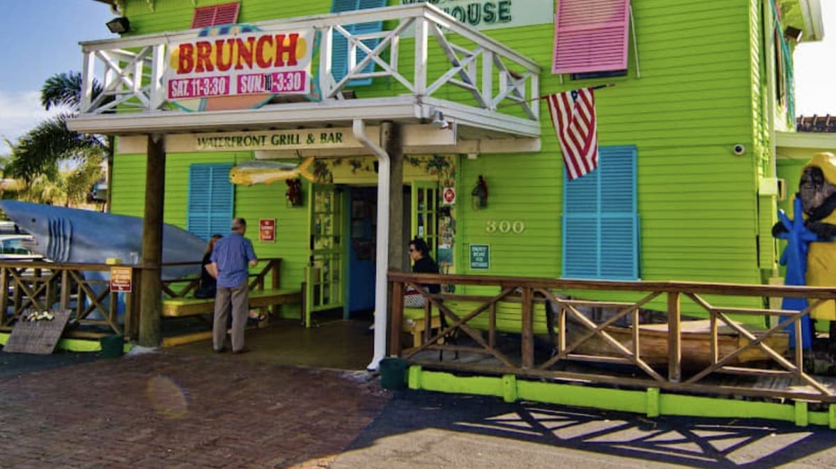 The Iconic Dessert That Made Florida's Oldest Waterfront Restaurant Famous