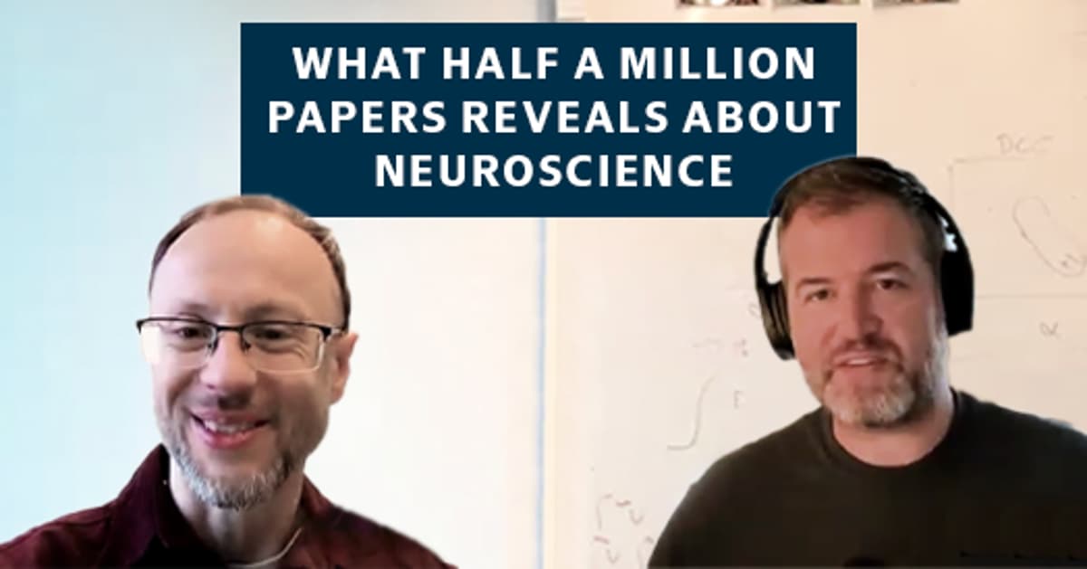 What a Bird’s-Eye View of Half a Million Papers Reveals About Neuroscience
