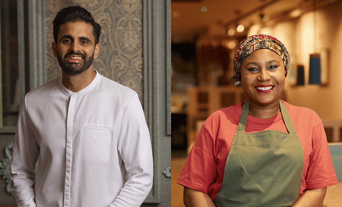 Chefs Chet Sharma and Joké Bakare Unite at BiBi for Collaborative Dinner Celebrating Indian and West African Cuisines