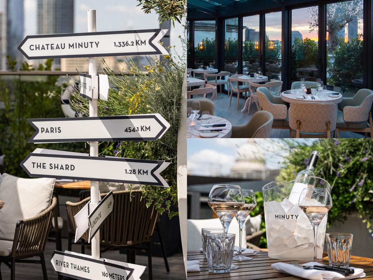 Vintry and Mercer Reopens Rooftop Terrace with Château Minuty Partnership, Bringing Provençal Rosé to London