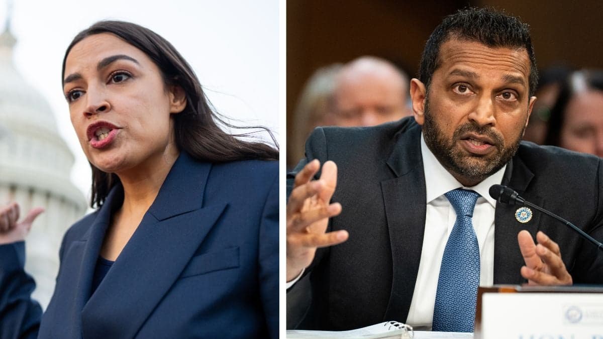 AOC, Other Democratic Leaders Slam Kash Patel’s Behavior as a ‘National Security Threat’ | Video