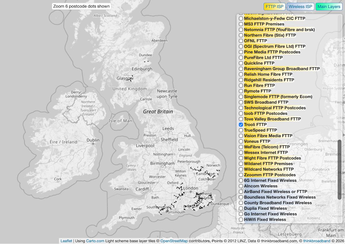 Trooli Full Fibre Network Now Available to PXC Residential Partners
