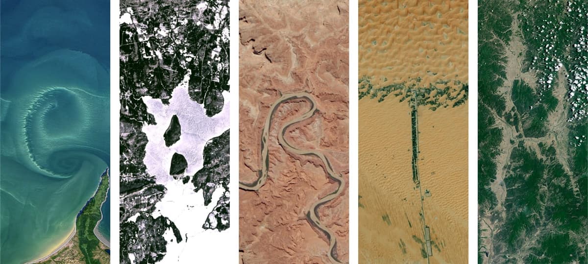 Spell Your Name with NASA’s Earthly Alphabet of Aerial Images