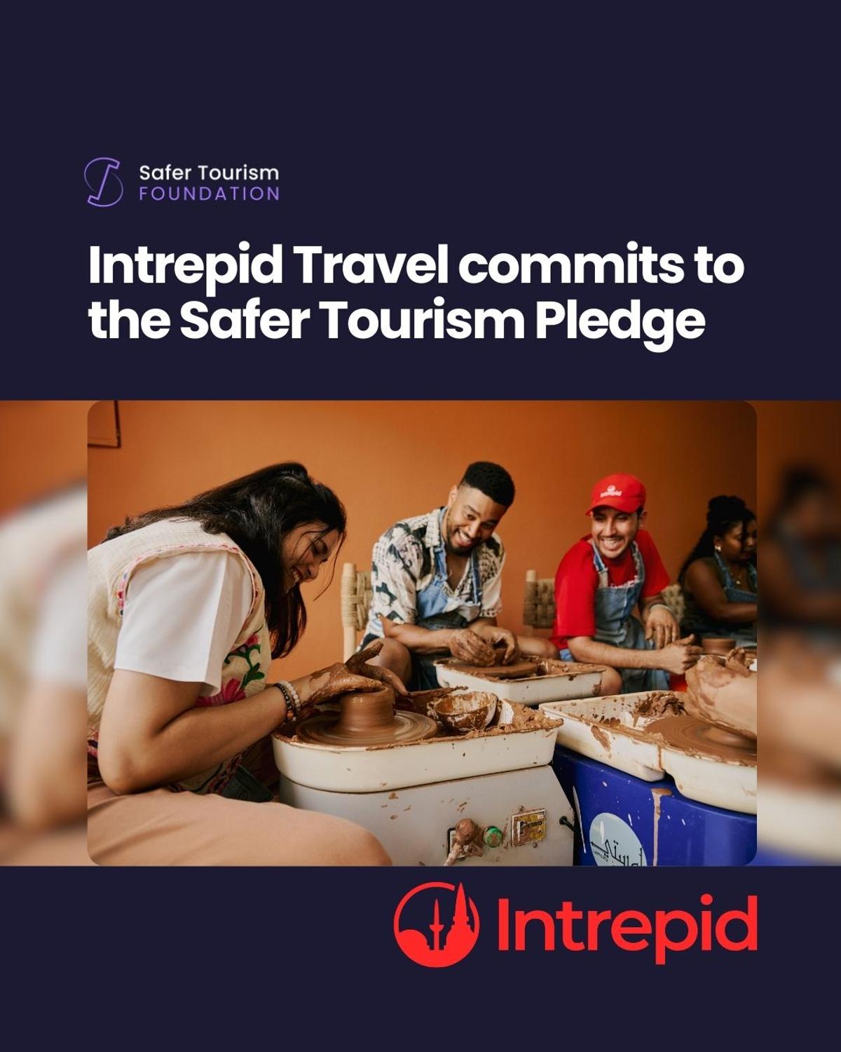 Intrepid Travel Signs up to to the Safer Tourism Pledge