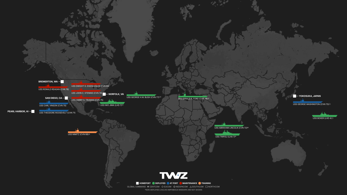 Carrier Tracker As of April 12, 2026
