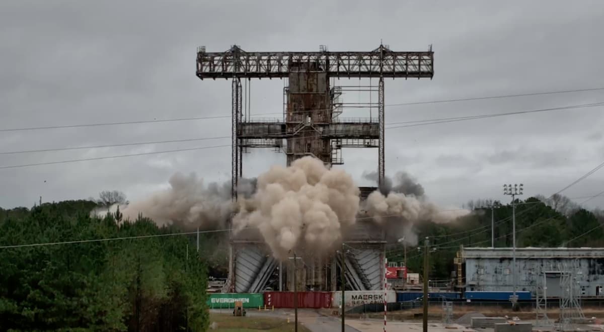 NASA Bids Farewell to Historic Test Stands That Built the Space Age