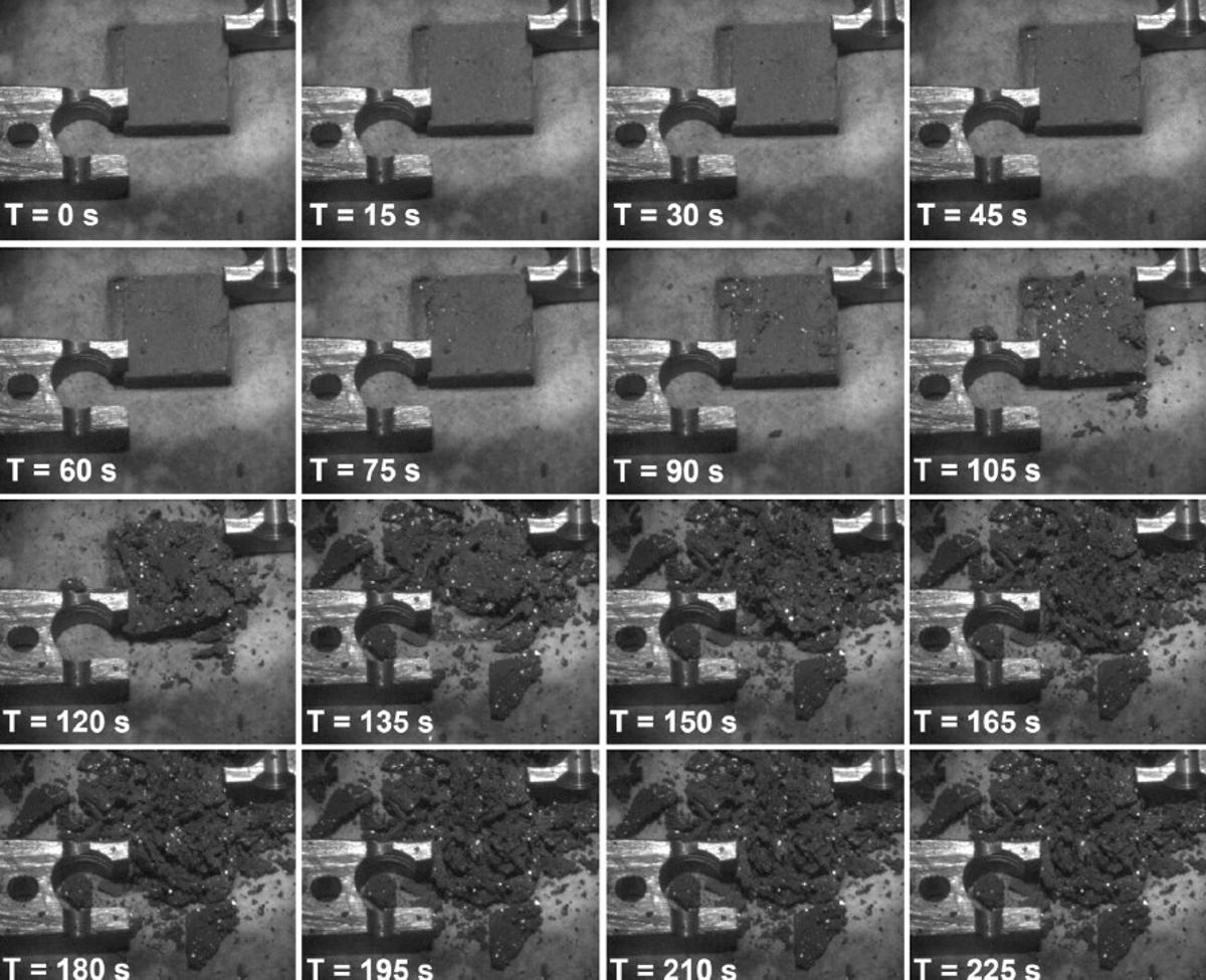 How Dark Asteroids Die