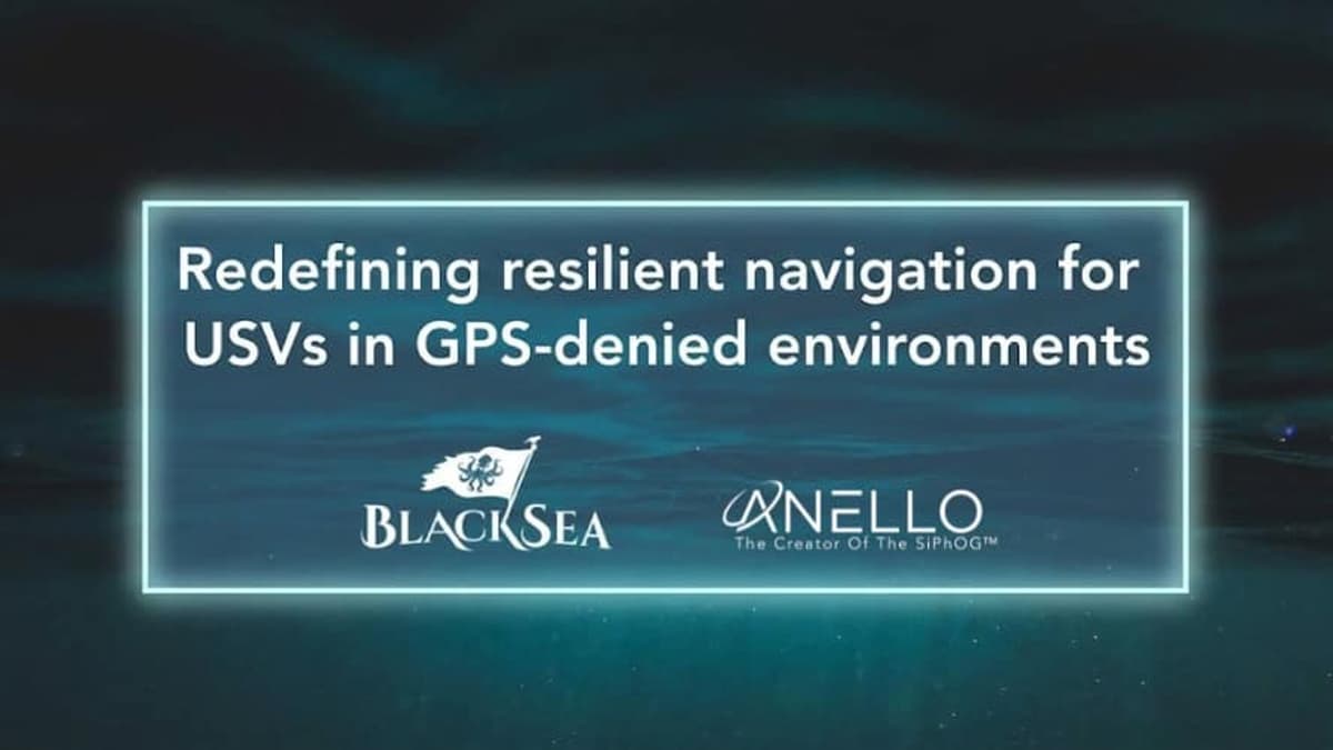 ANELLO Maritime INS Selected for BlackSea Technologies’ Chaser ASV Platform