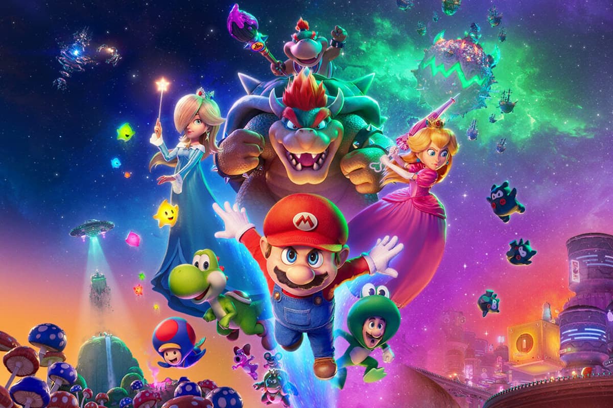 Super Mario Galaxy Movie Stays Top of the Charts as the Super Mario Film Series Passes $2 Billion Globally