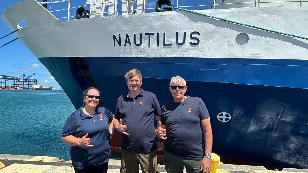 KONGSBERG Deploys New Seabed Mapping System on Nautilus Expedition