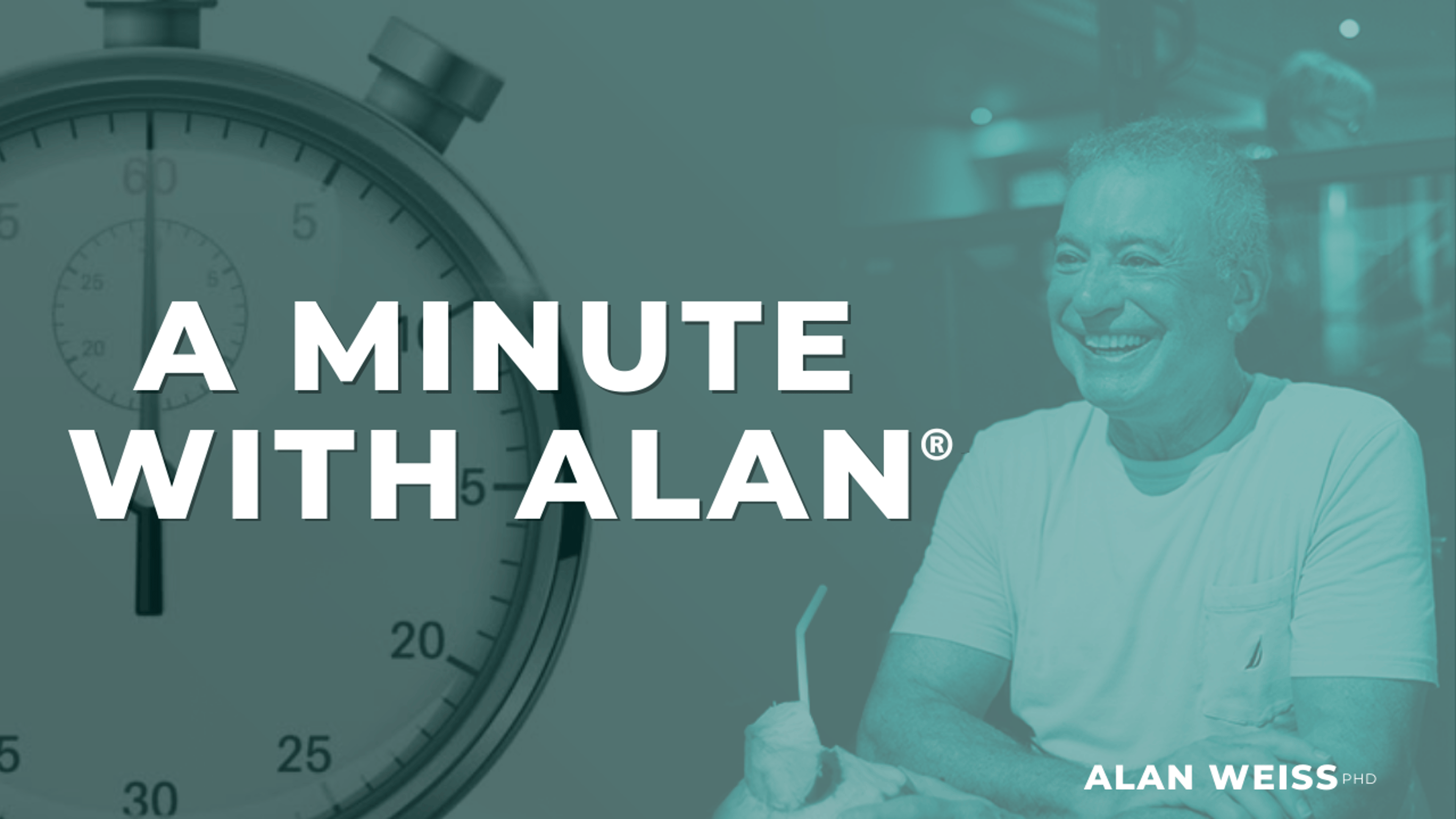 A Minute with Alan® — Character
