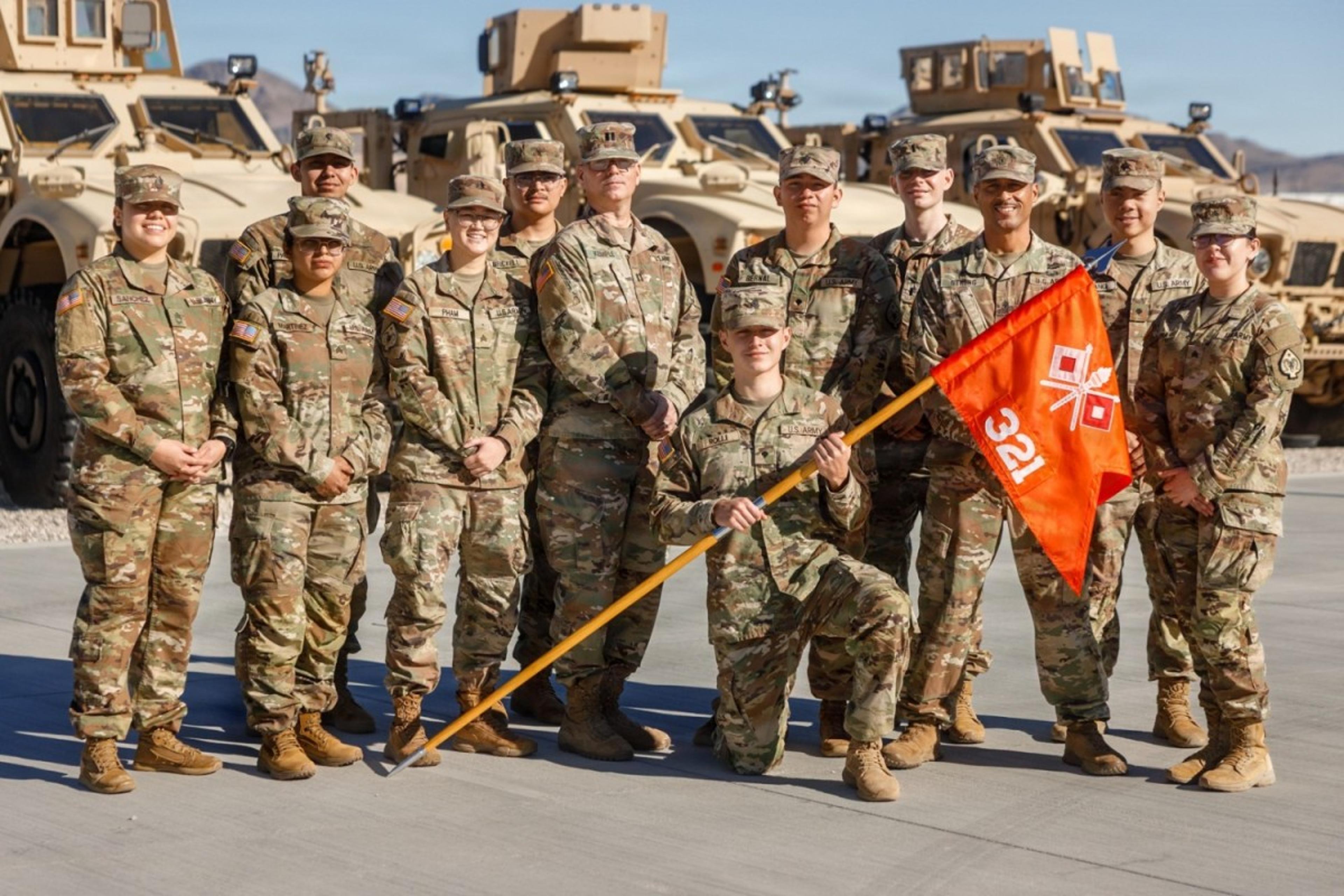 Nevada Army Guard 321st Signal Company Activated to Support 17th Sustainment Brigade