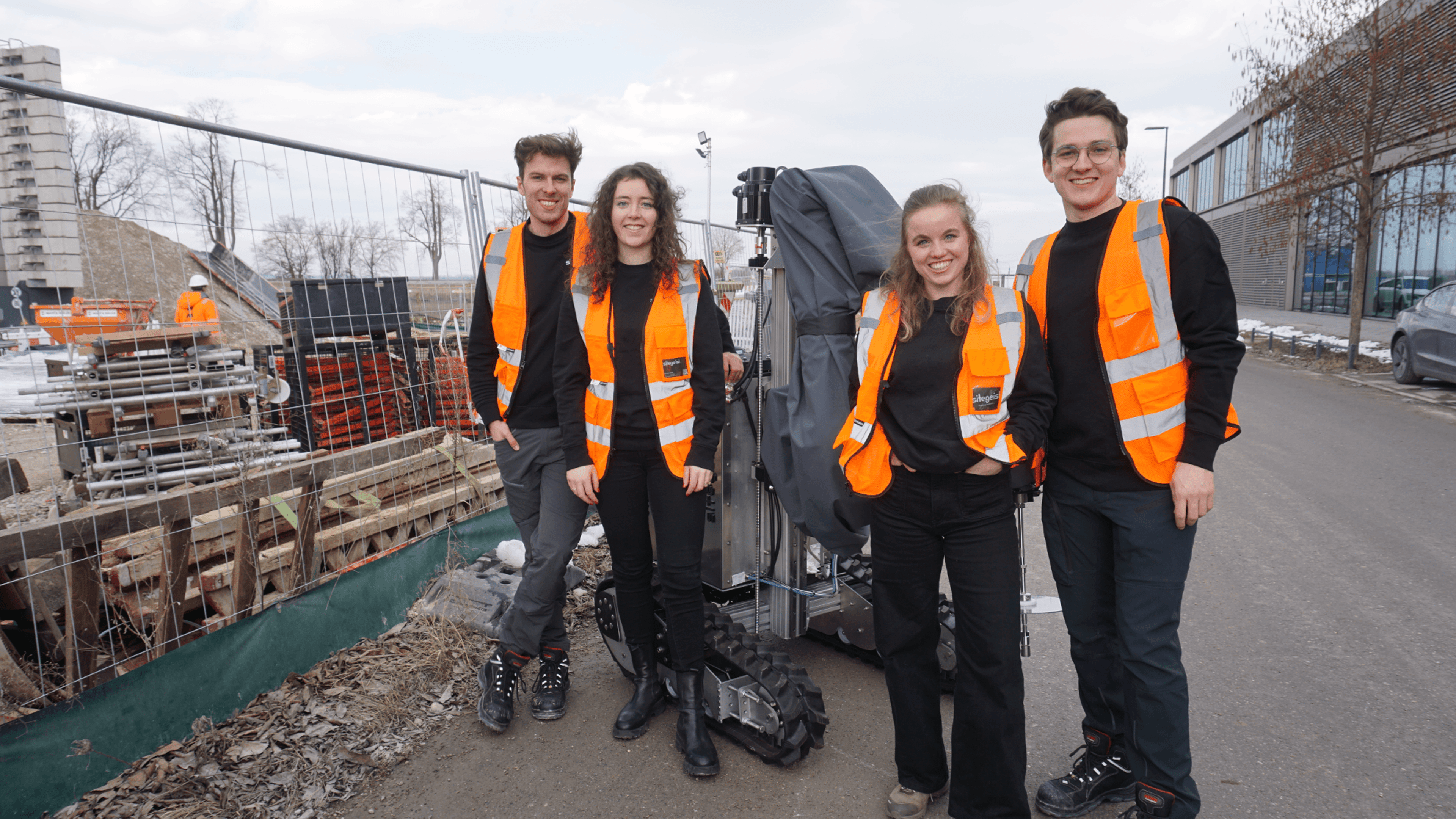 Sitegeist Secures €4M Pre-Seed for AI Modular Robots in Construction
