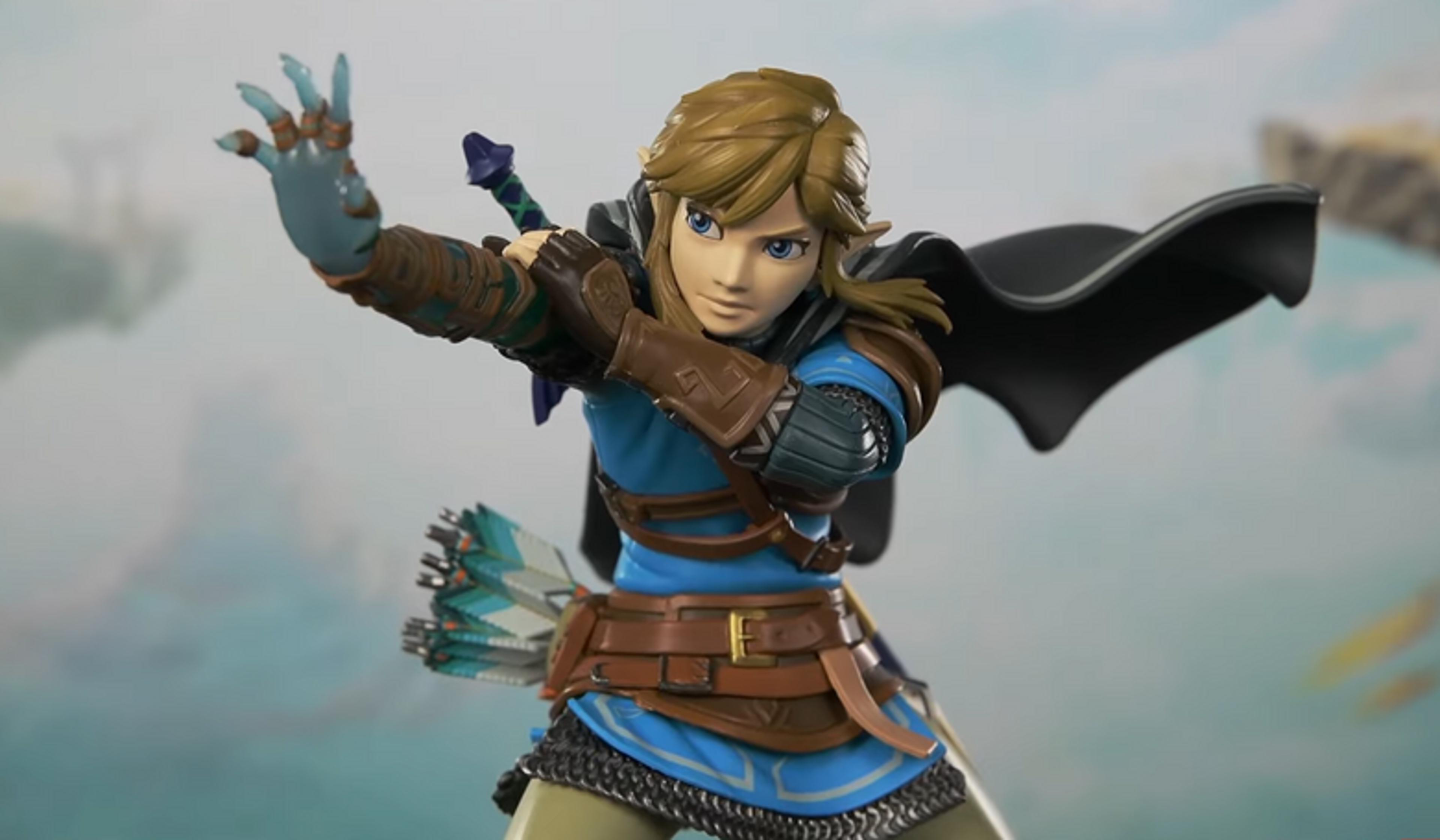 First 4 Figures Teases Zelda: Tears of the Kingdom "Link" Statue