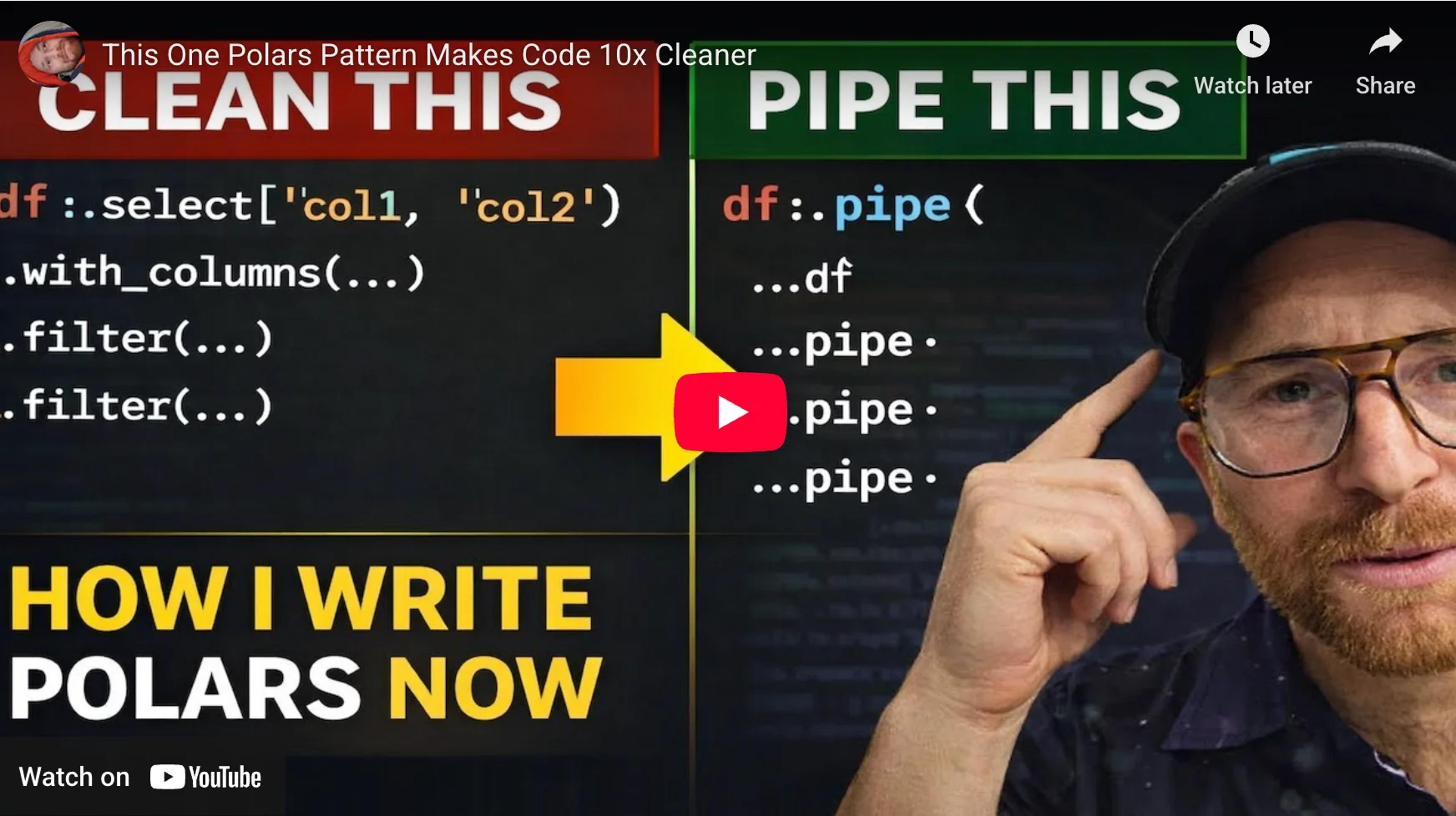 This One Polars Pattern Makes Code 10x Cleaner