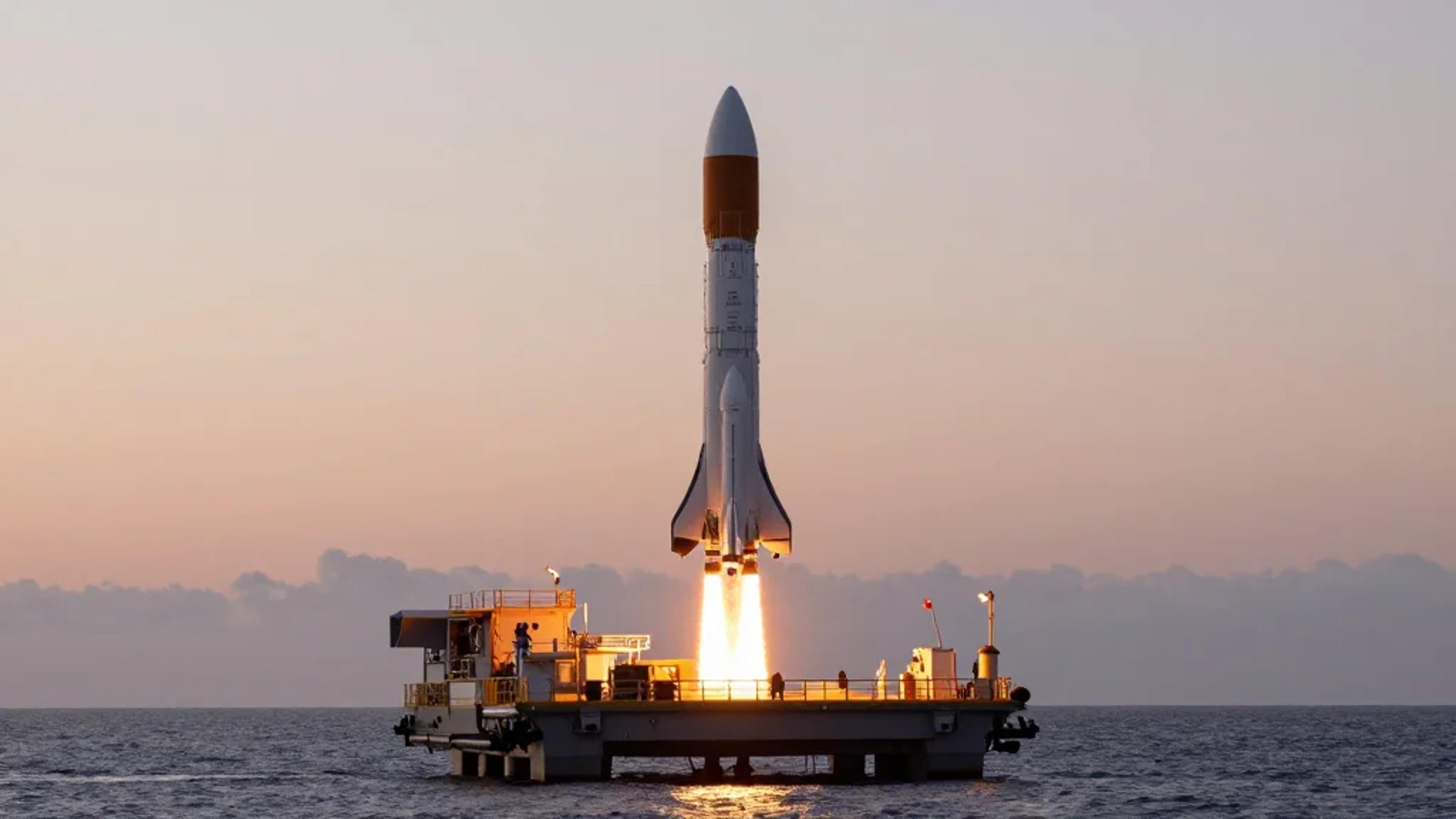 Two Feb 12 Launches Deploy Seven Satellites and a Weather Probe