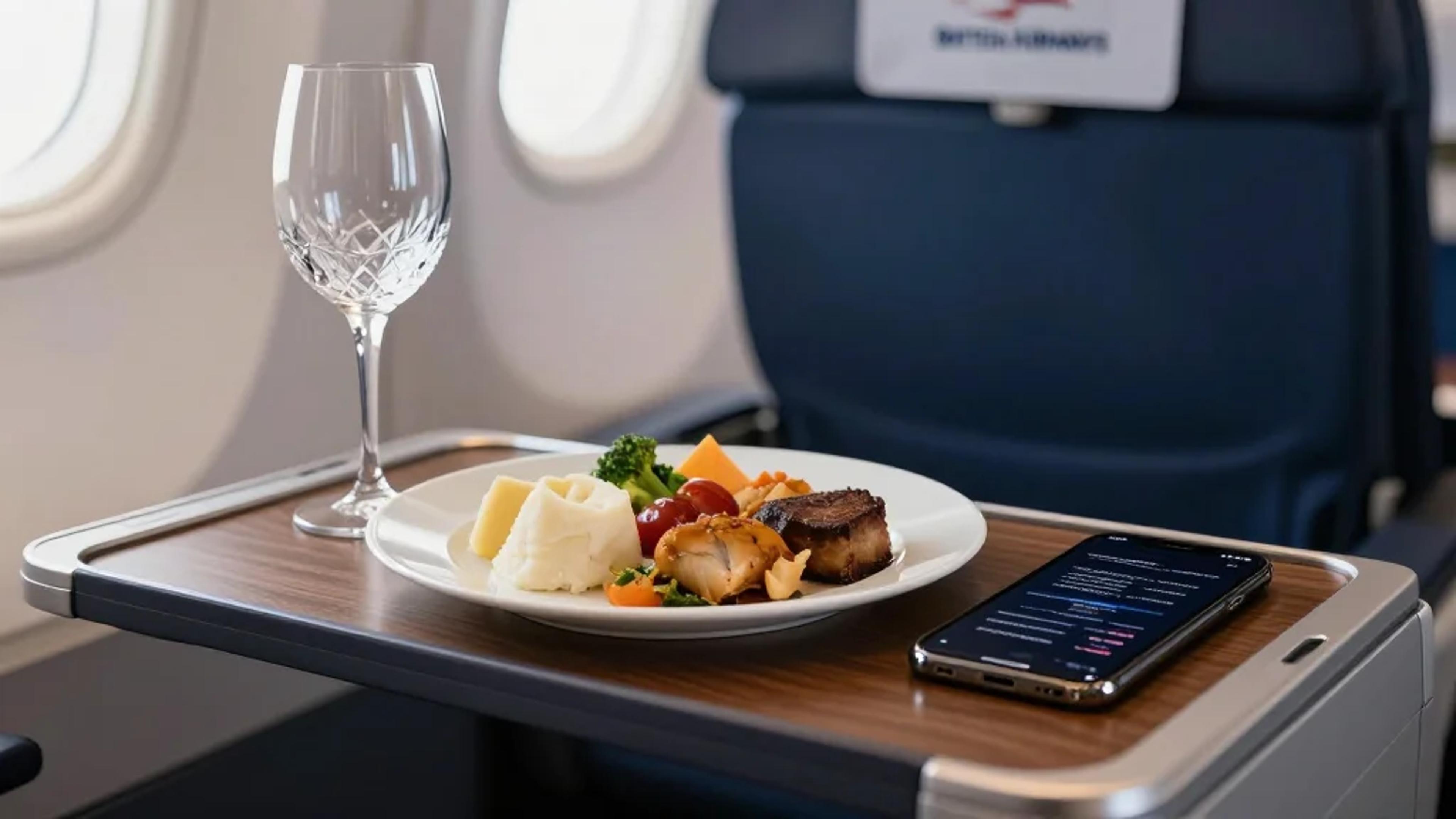 British Airways Rolling Out New Electronic Meal Ordering System In Club World But The Reason Is Baffling