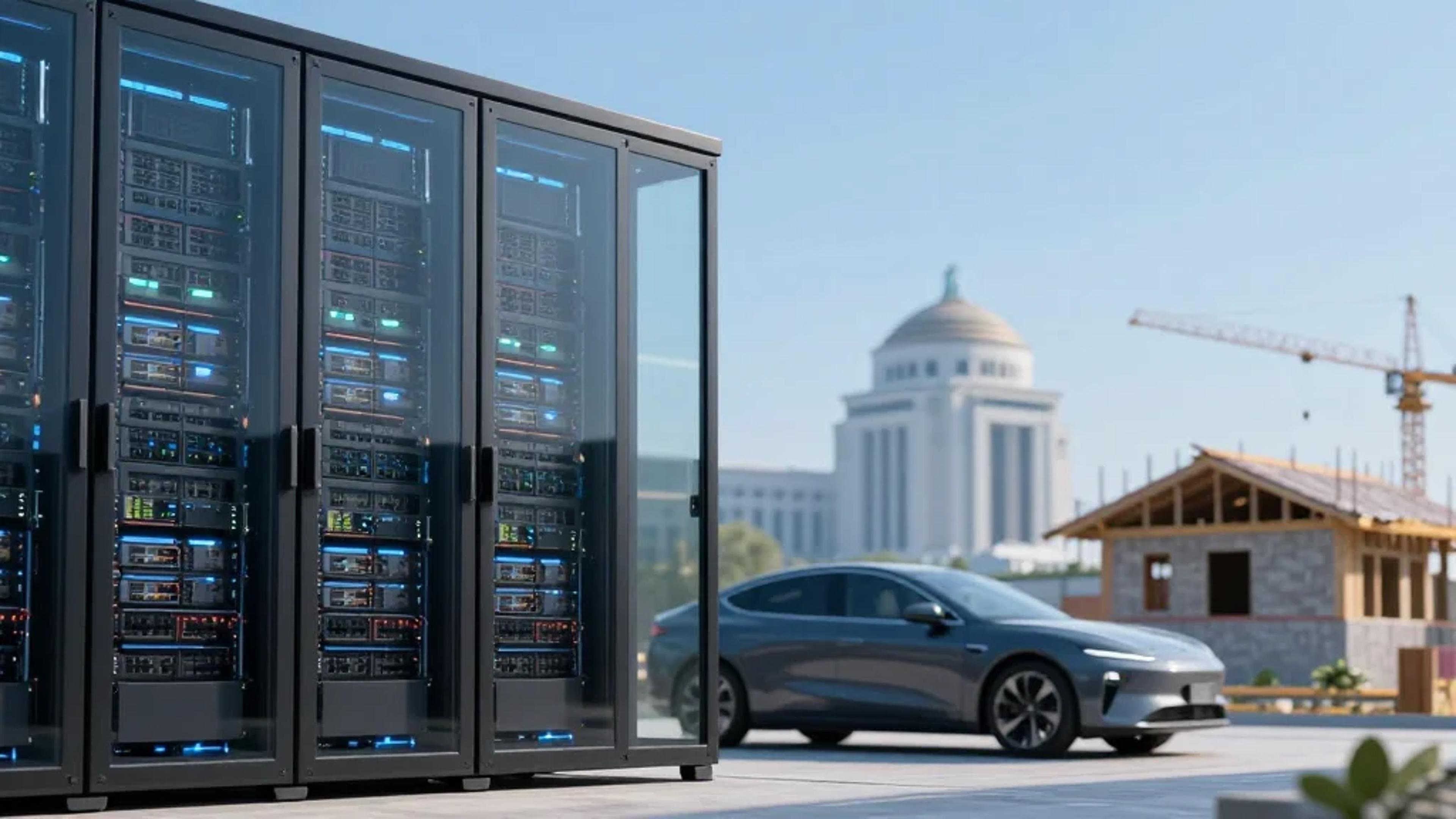 Data Centers Drive Growth as Fed Shows Internal Split