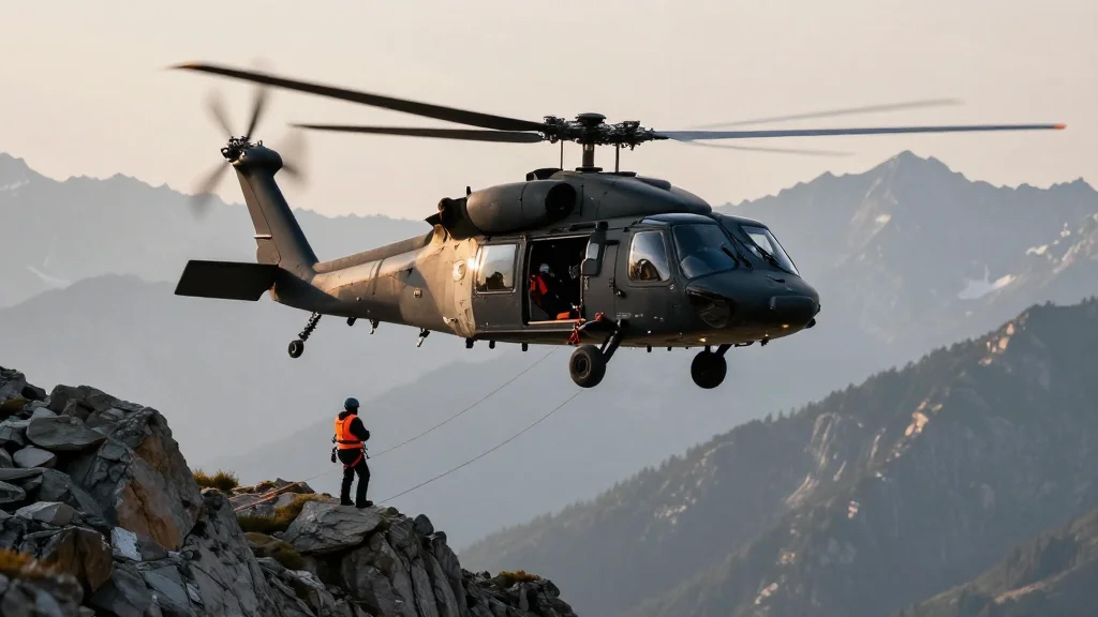 Wyoming Guard Partners with Wyoming Hoist Team for Search and Rescue Training