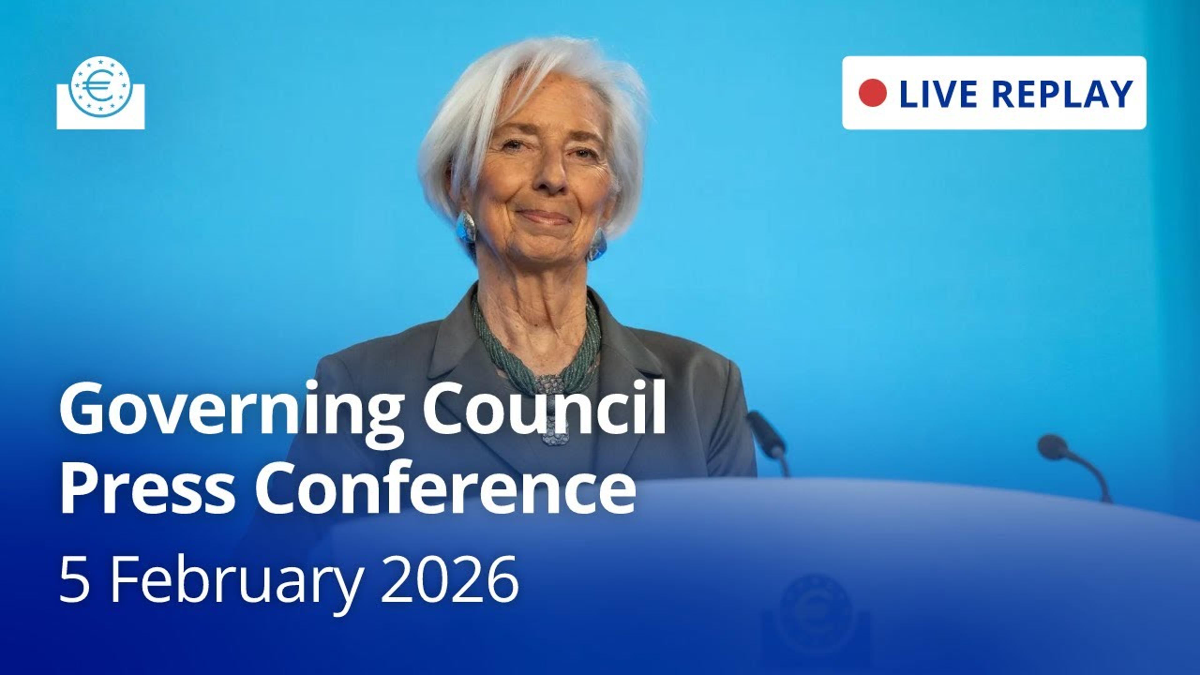 ECB Governing Council Press Conference - 5 February 2026