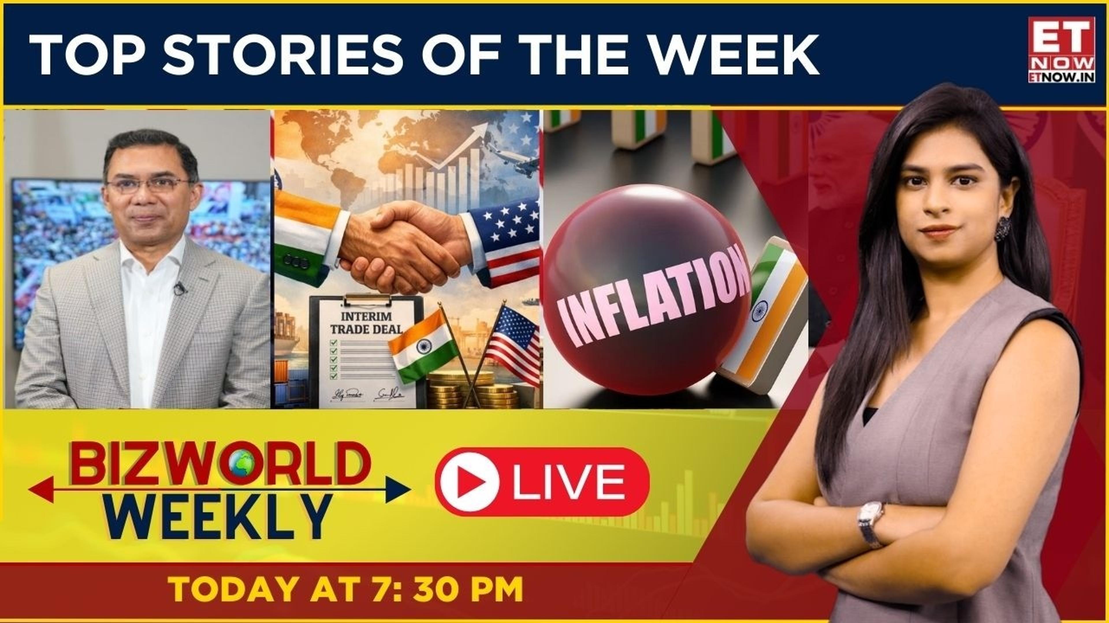 Live: Bangladesh Results Explained; India-US Deal Tweaked; India's CPI Reset Decoded | Bizworld