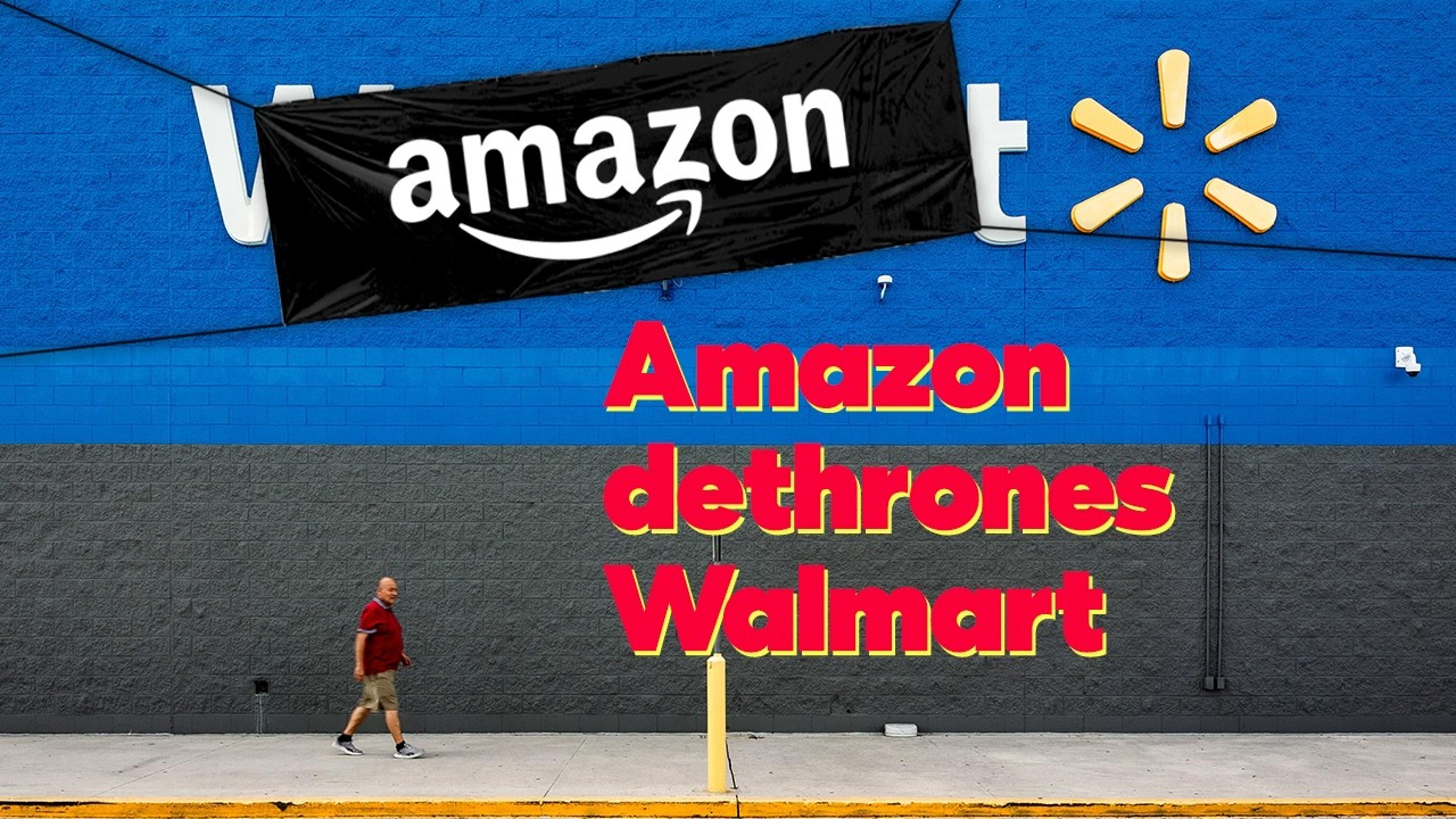 Amazon Dethrones Walmart