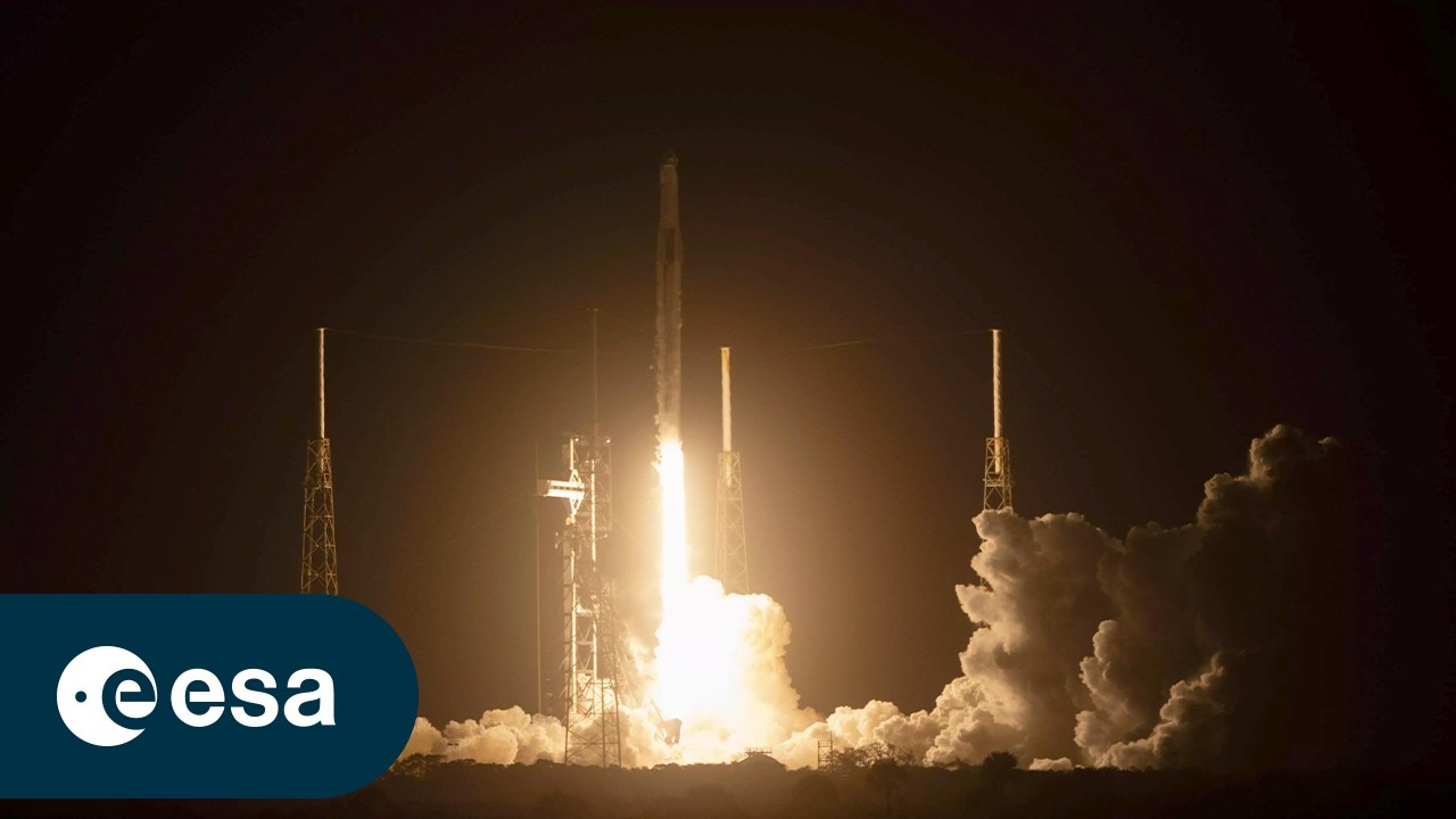 Launch of Crew-12 with Sophie Adenot | Εpsilon Mission