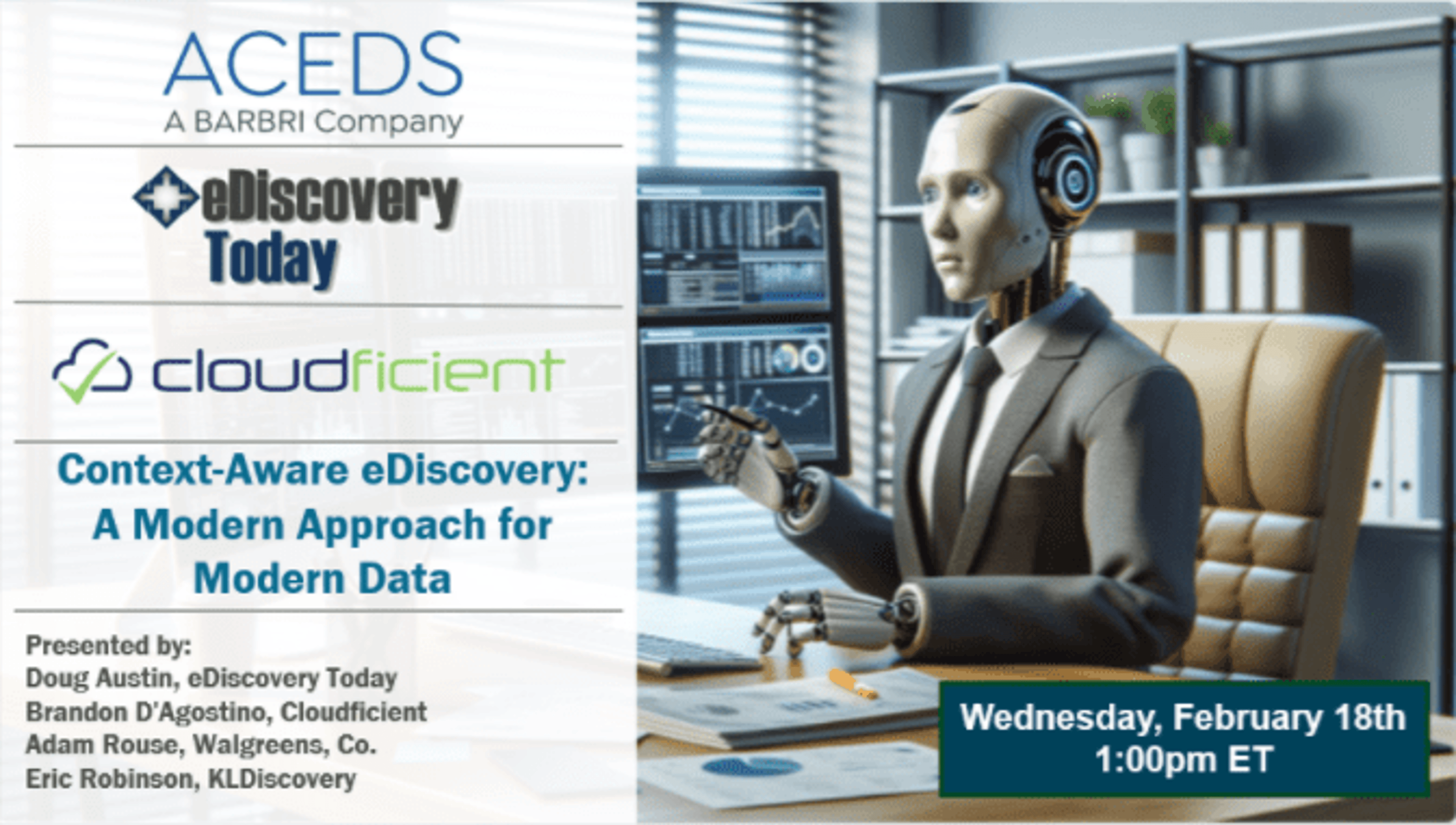 A Modern Approach for Modern Data: Context-Aware eDiscovery: EDiscovery Webinars