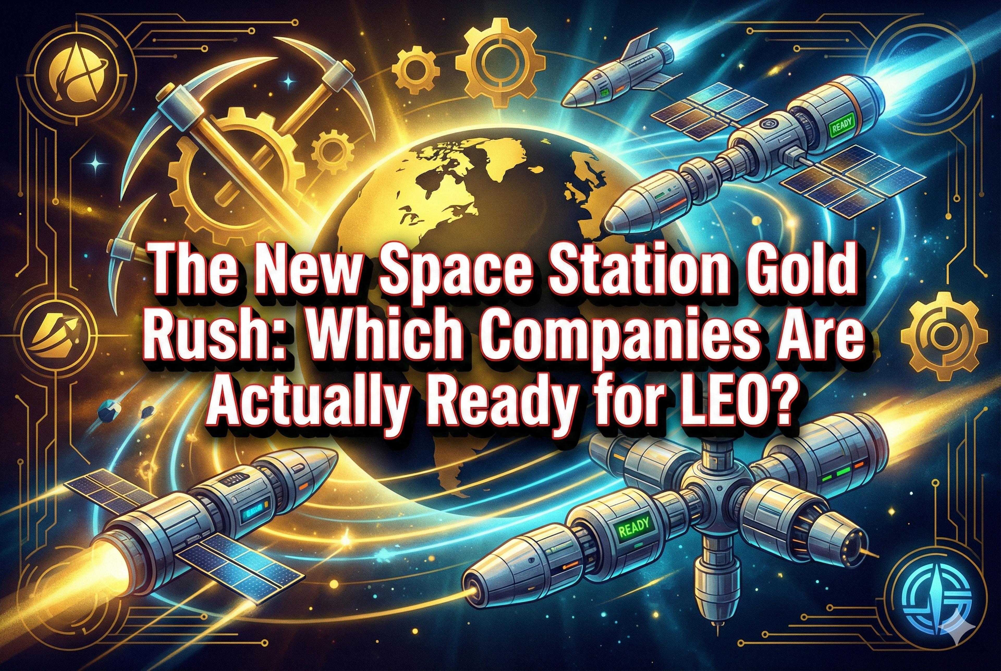 The New Space Station Gold Rush: Which Companies Are Actually Ready for LEO?