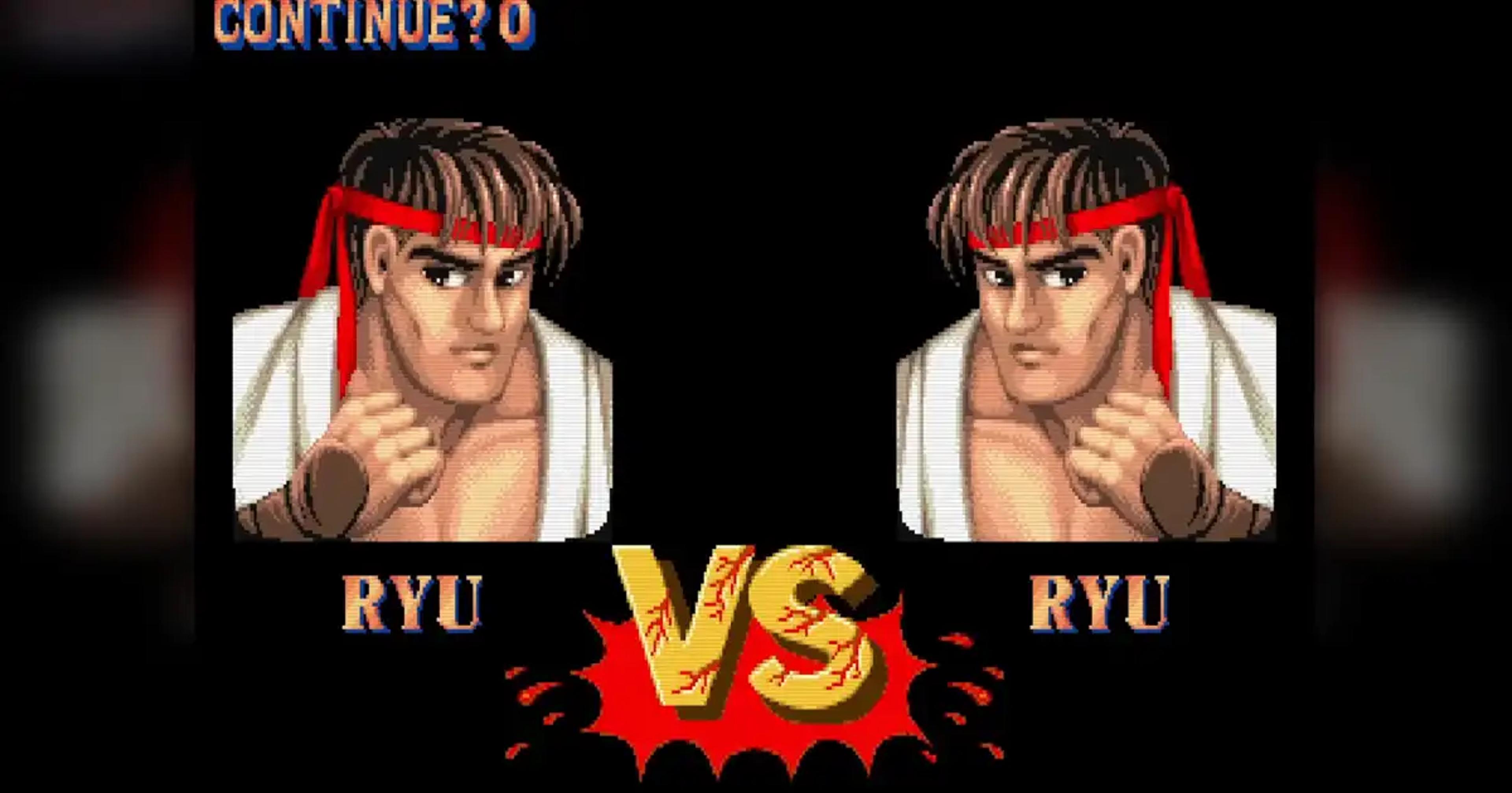 The First True Mirror Match in Street Fighter History Was Due to a Bug and Could only Be Played Against...