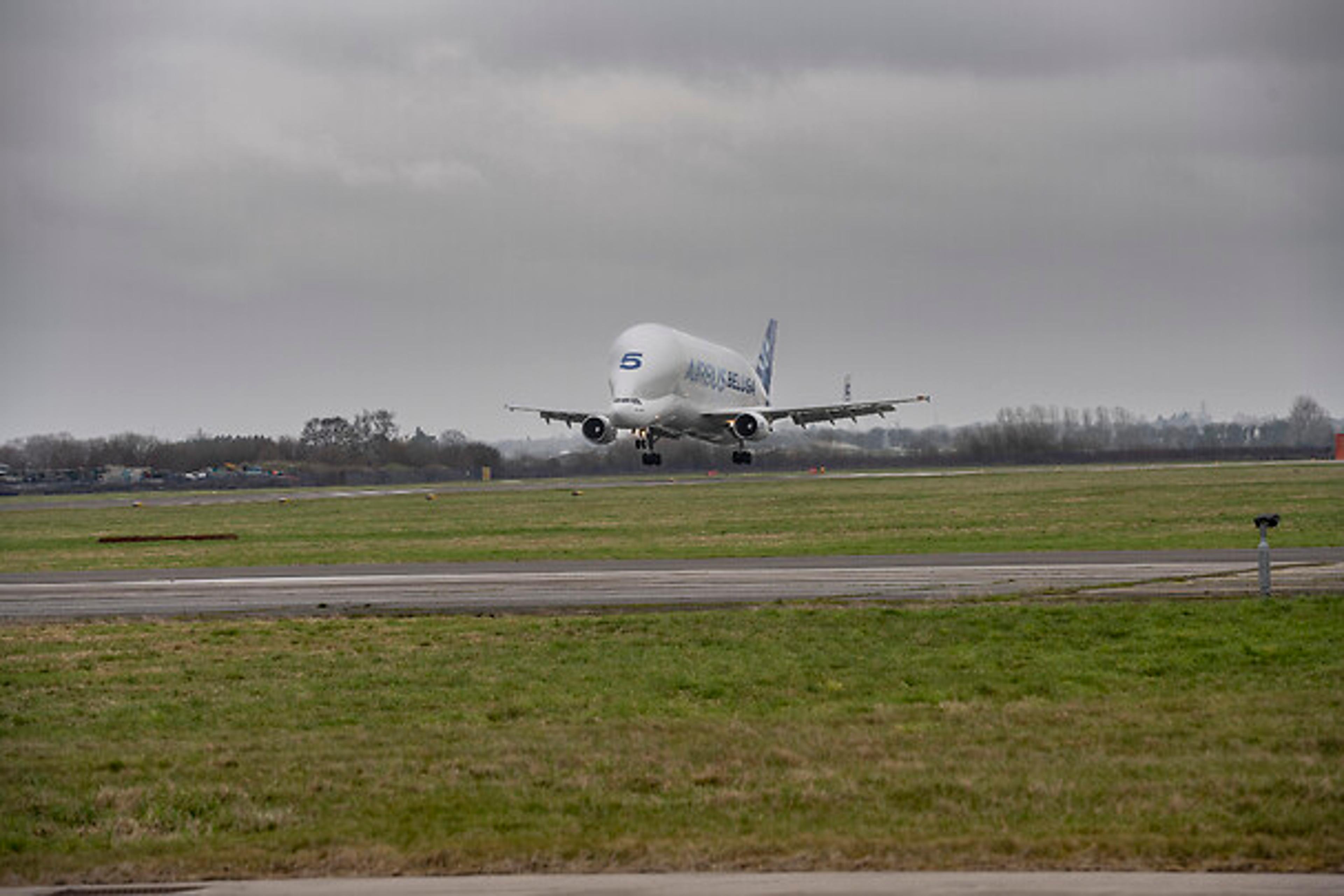 An Iconic Airbus BelugaST Readies for New Mission in the UK