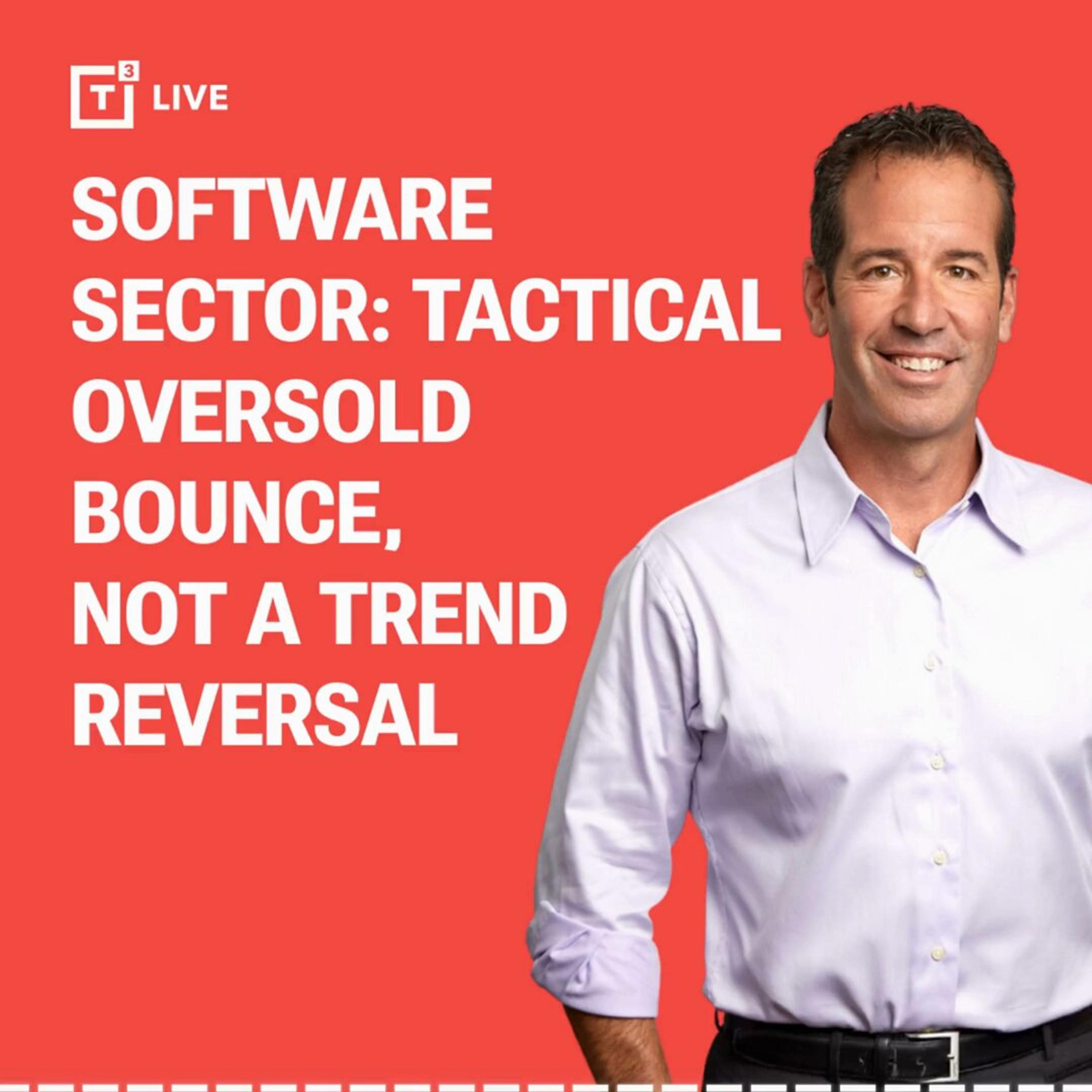 Software Sector Oversold Bounce, Not Sustainable Trend Reversal