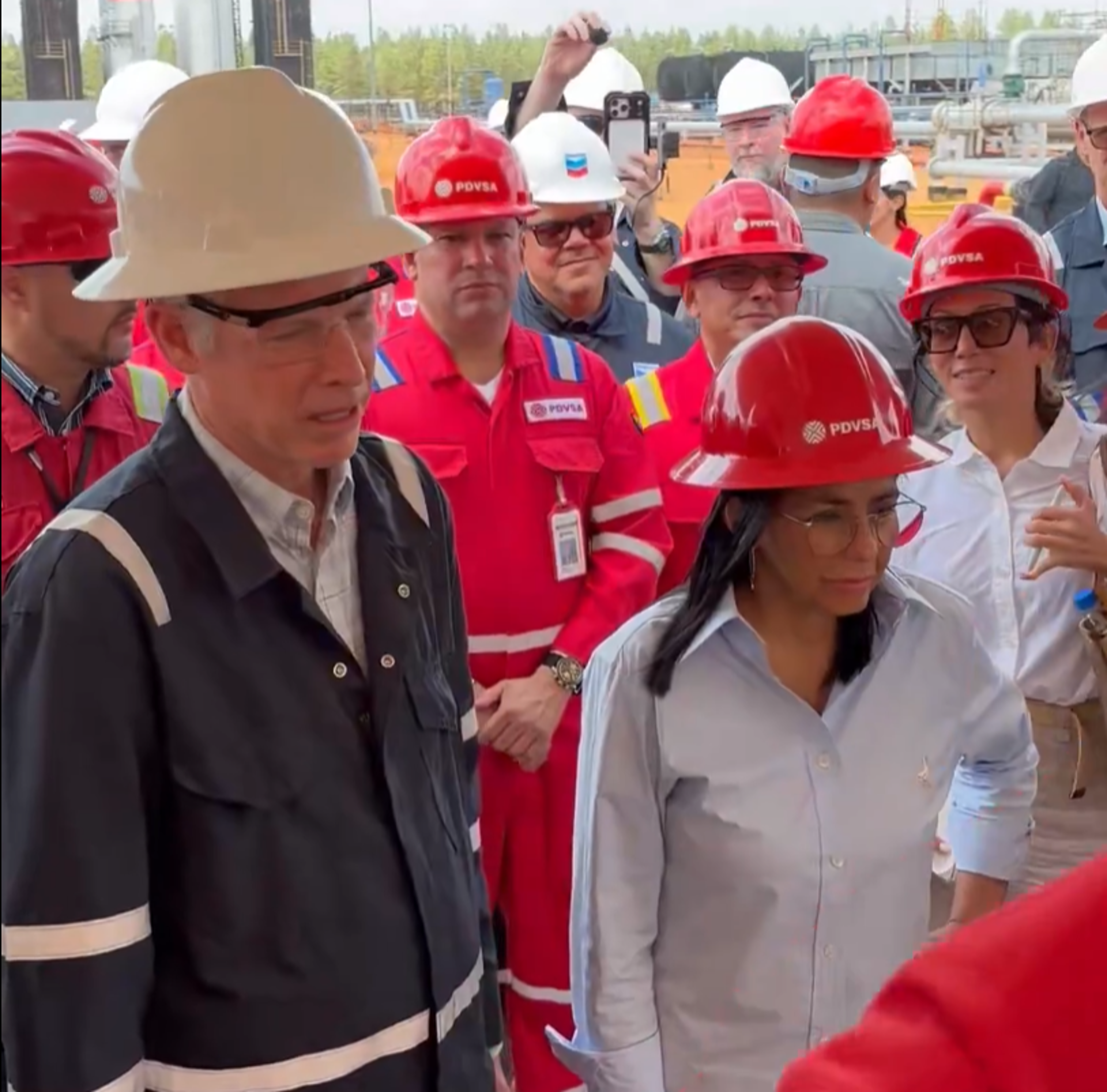 US Energy Secretary Visits Venezuela's Orinoco Oil Belt