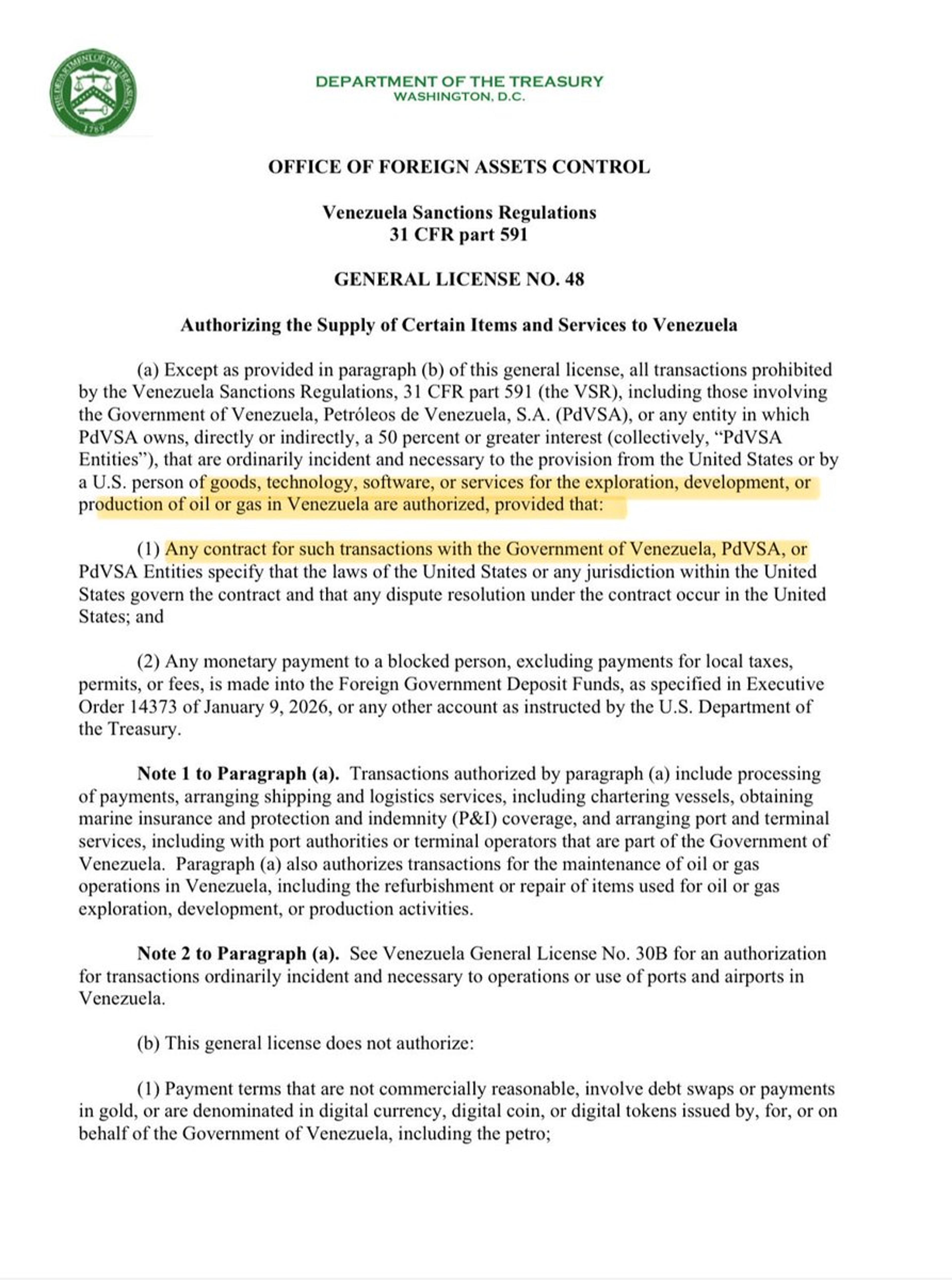 U.S. Grants License to Revive Venezuela's Oil Production