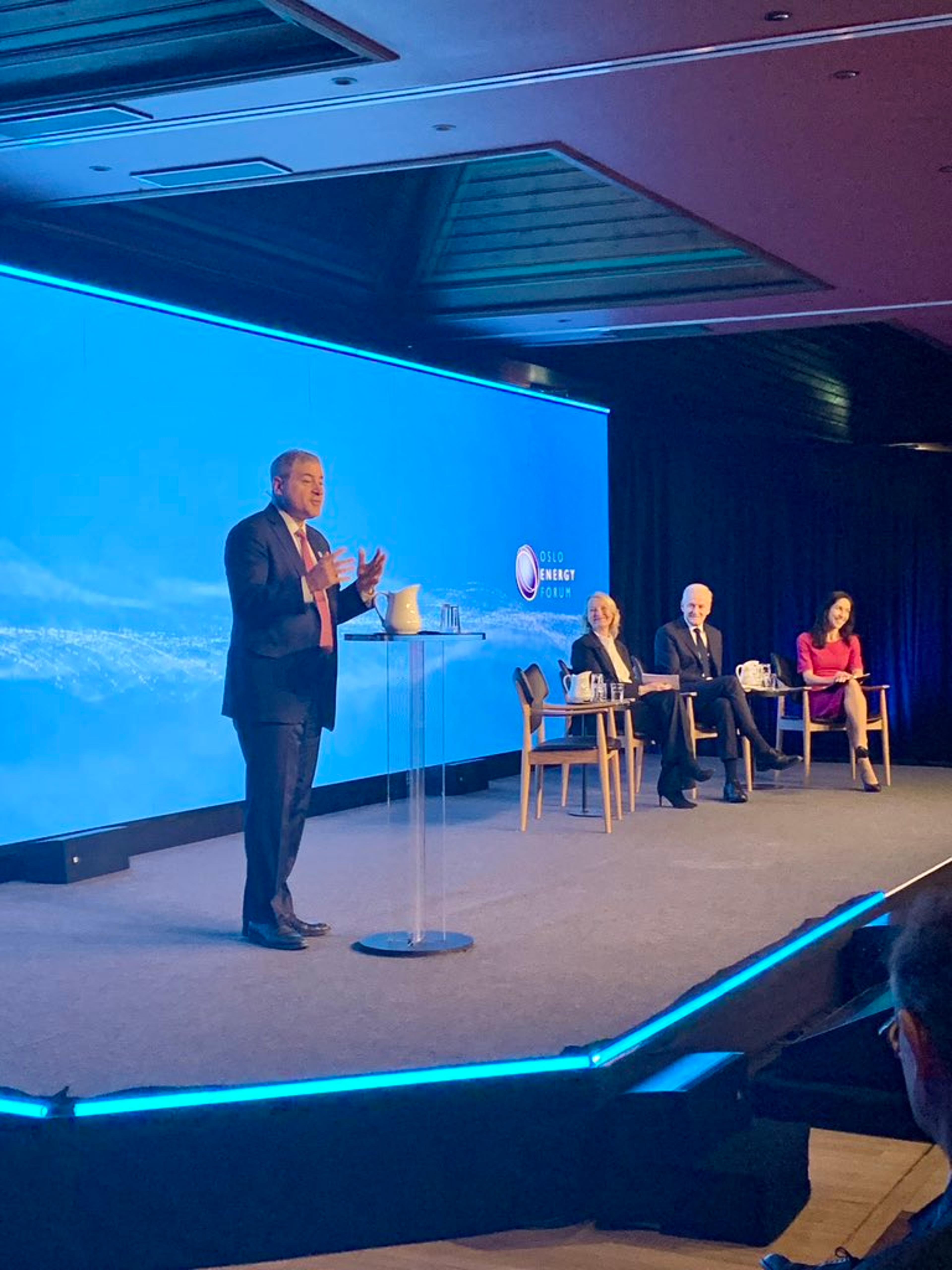Keynote at Oslo Energy Forum Reunites Leaders