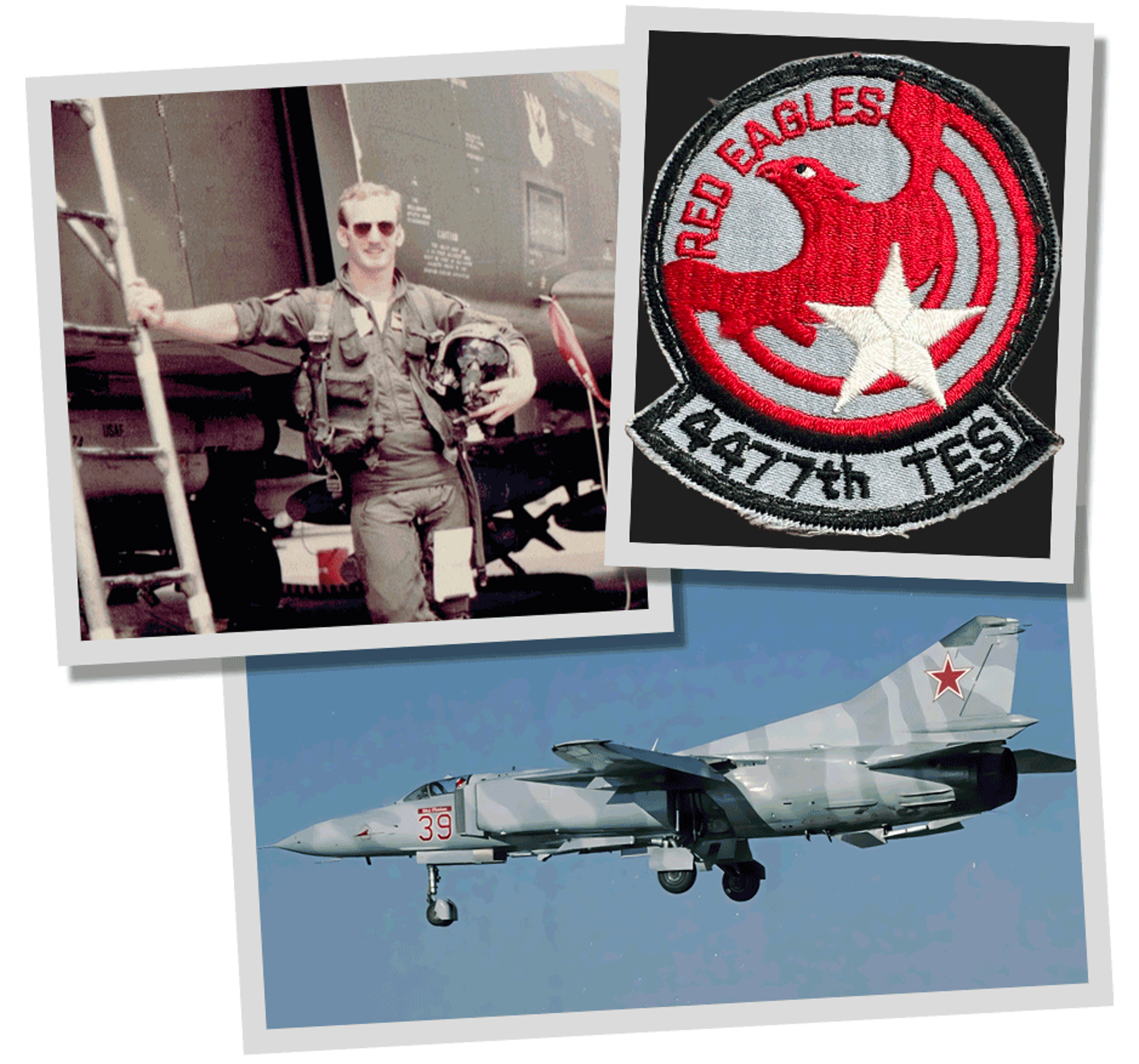 Meet 4477th Red Eagles Pilot Lt. Col. Zettel