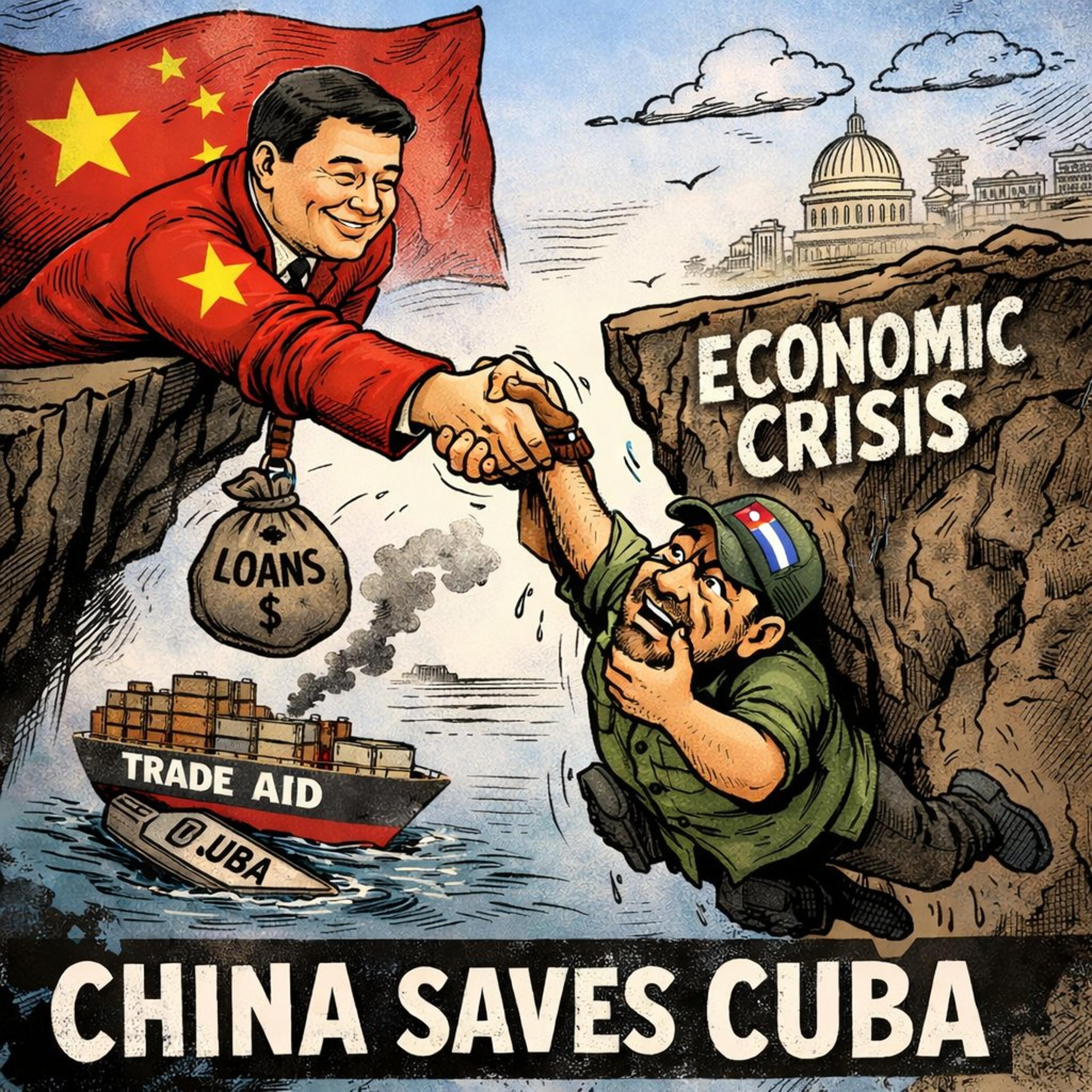 China Backs Struggling Cuba Amid Looming US Showdown
