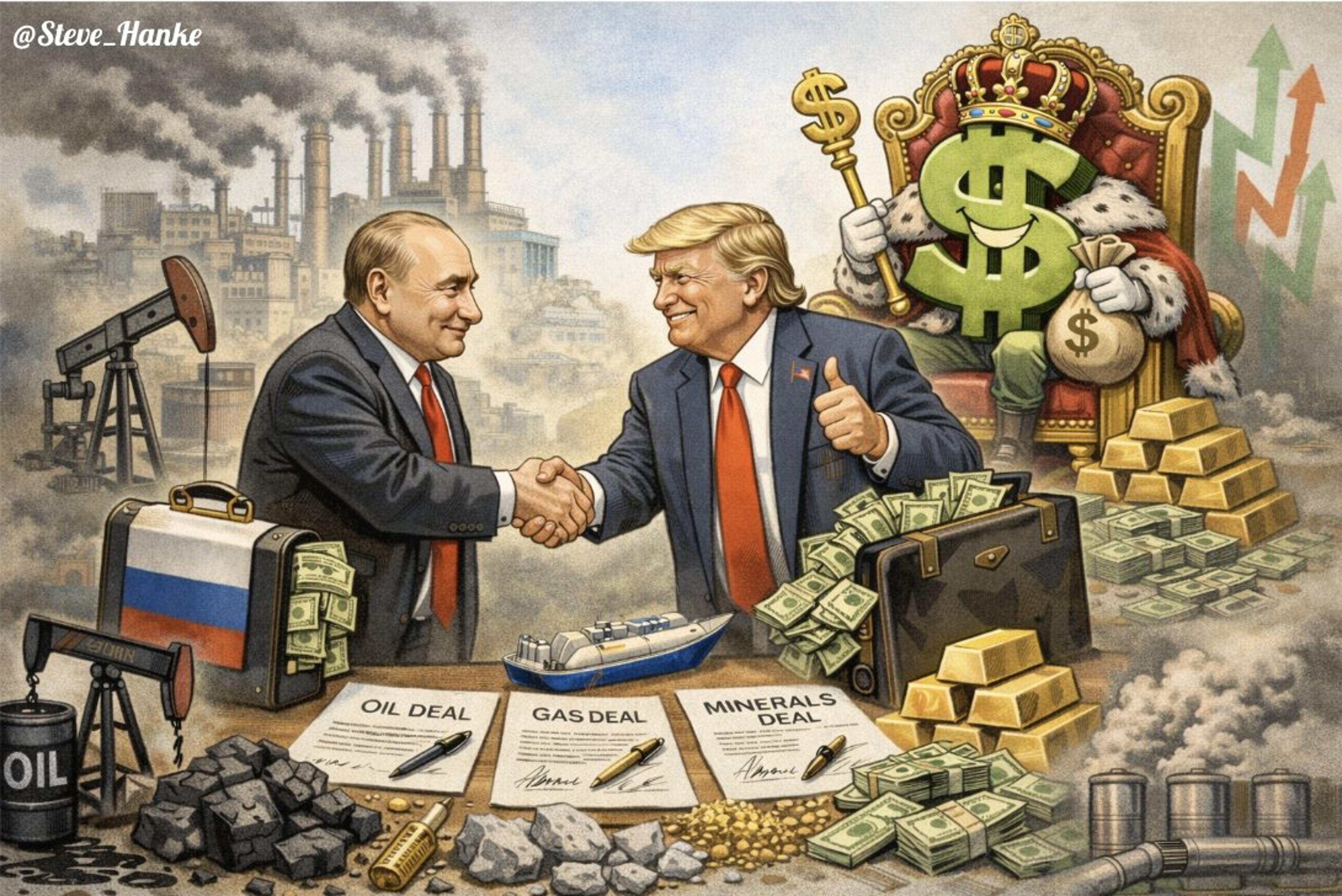 Bloomberg's Russia Dollar Rumor Likely Misleading, Says Hanke