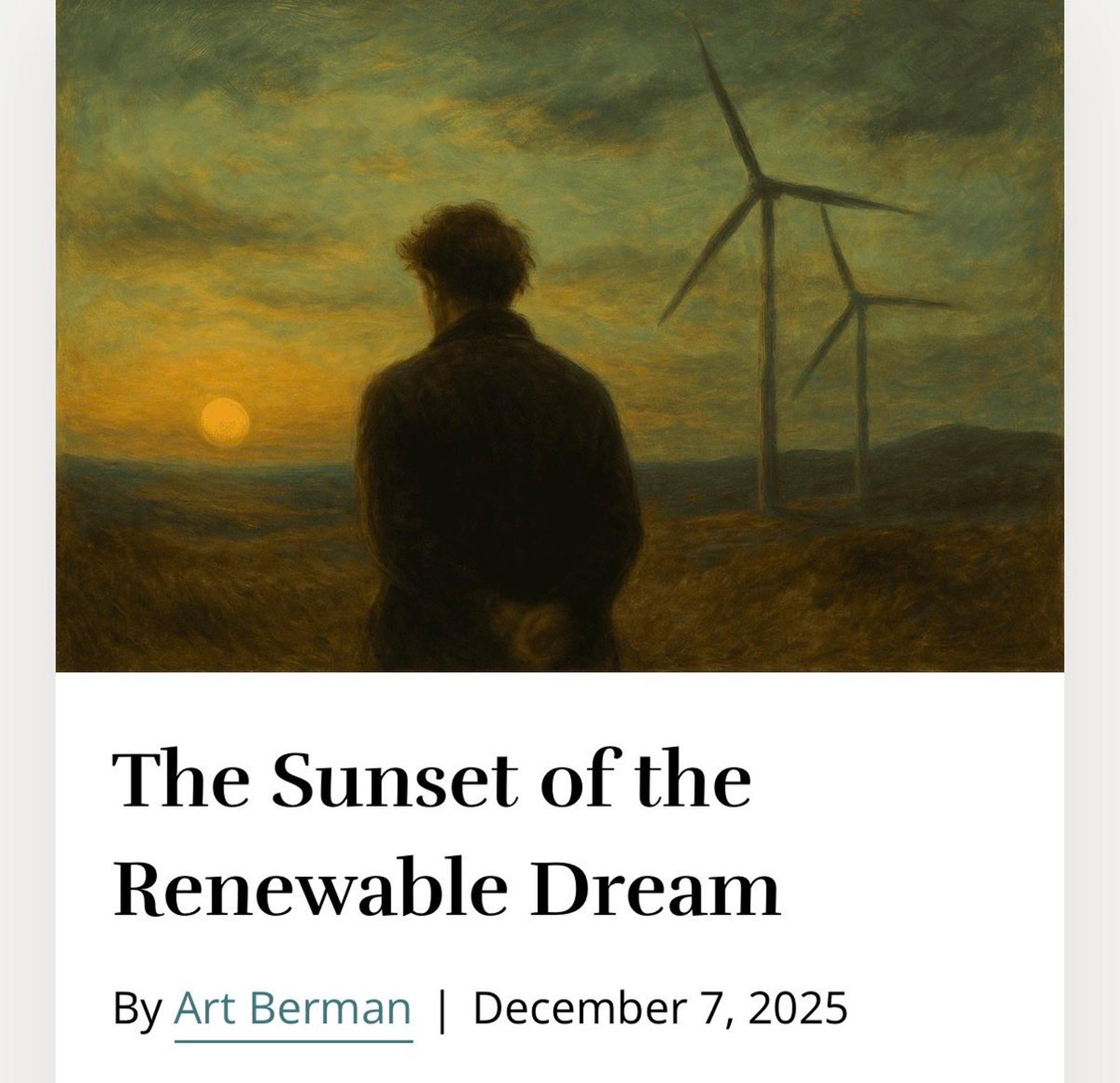 Solar Power Needs Fossil‑fuel Tech, Remains Uneconomic